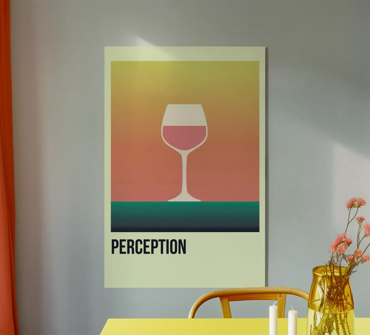 Perception Rose plexiglass da Trabolt Design