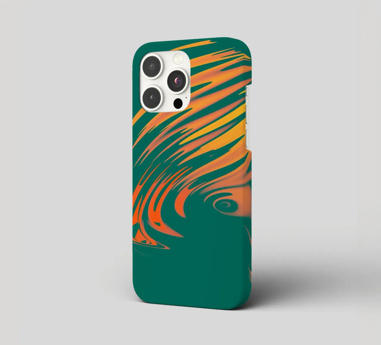 Abstract colourful pattern Lines and waves iphone case by Something for you