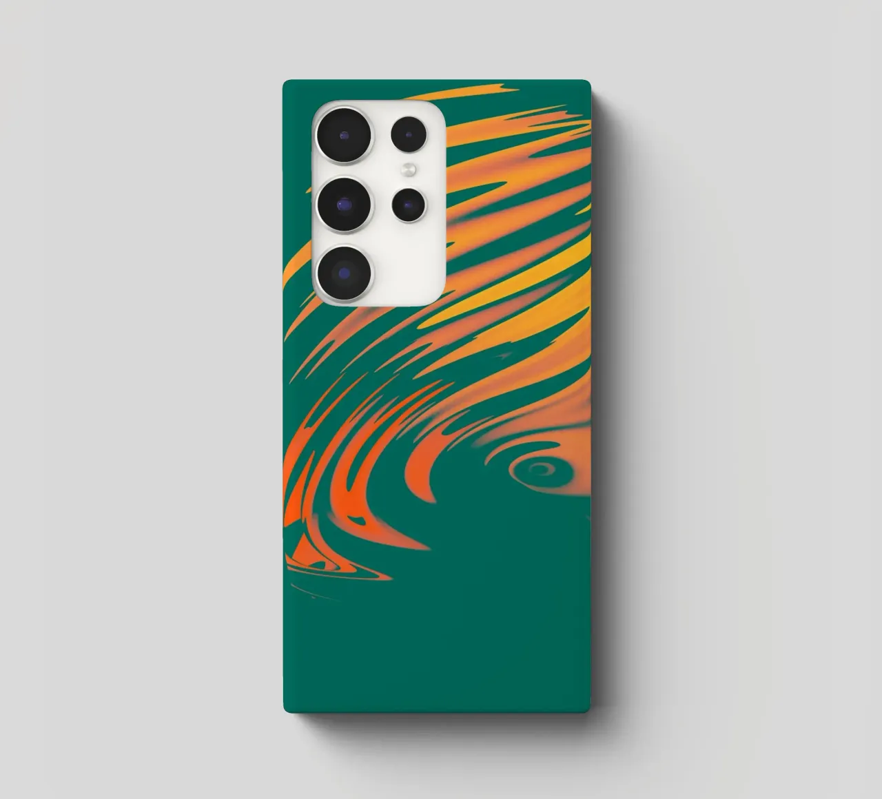 Abstract colourful pattern Lines and waves samsung phone case by Something for you