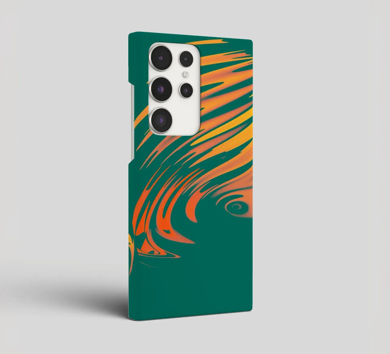 Abstract colourful pattern Lines and waves samsung phone case by Something for you