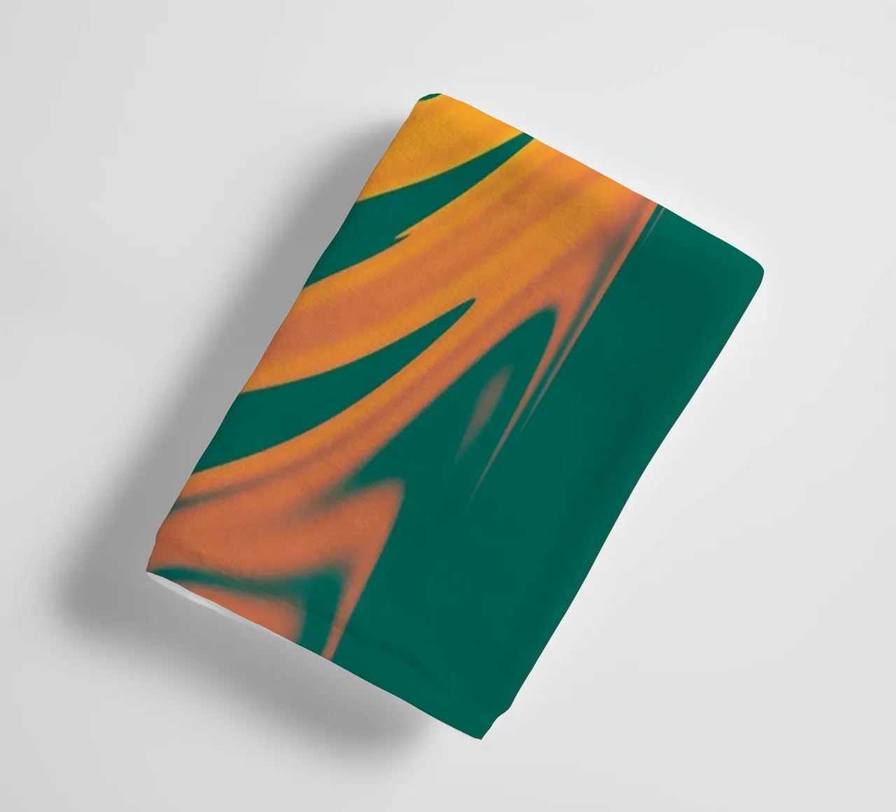 Motif abstrait coloré Lignes et vagues serviette de bain de Something for you