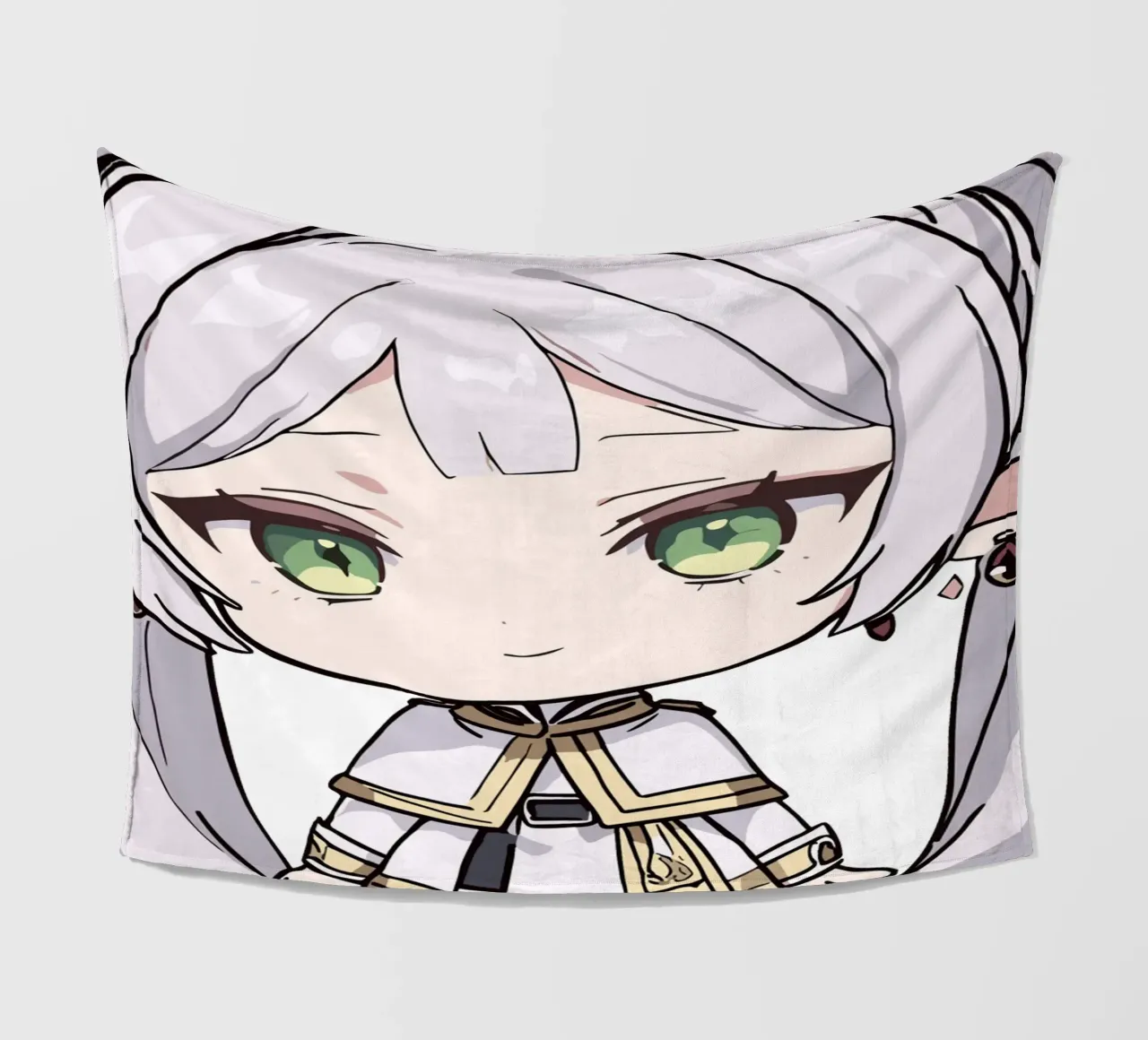 Chibi Frieren coperta in pile da Evie Shop