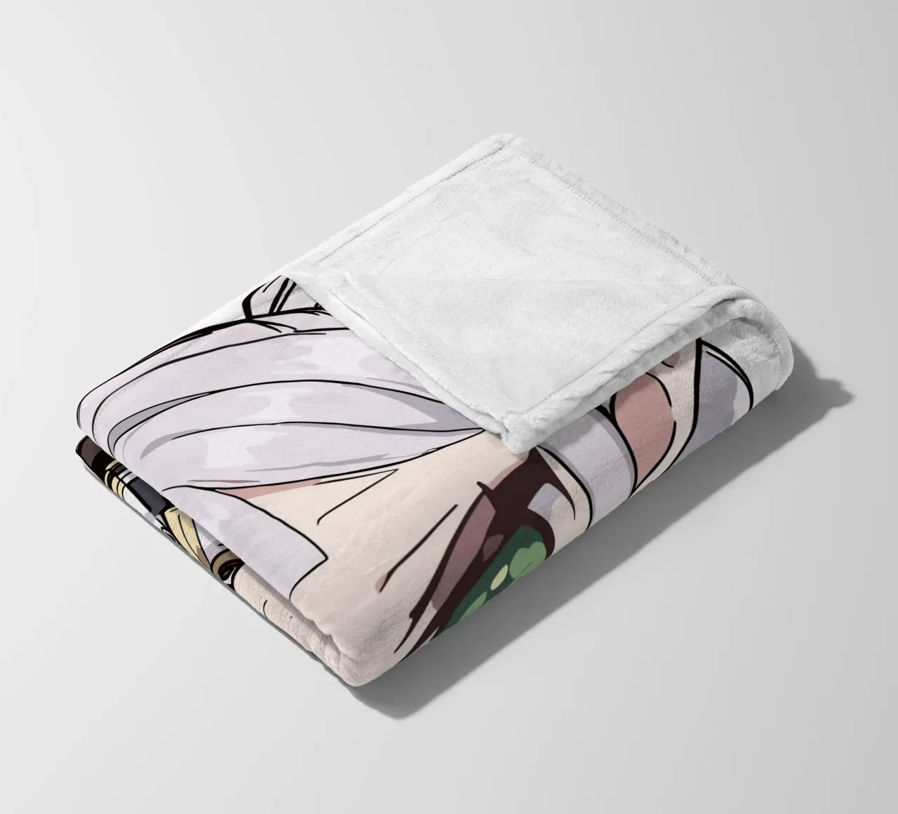Chibi Frieren coperta in pile da Evie Shop