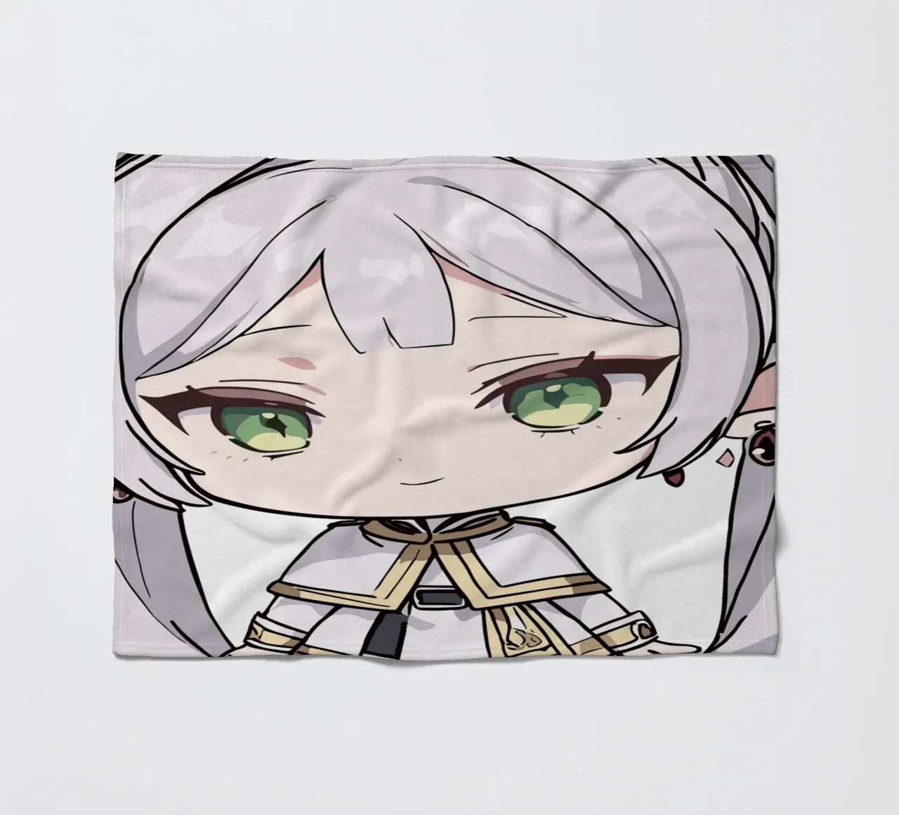Chibi Frieren coperta in pile da Evie Shop