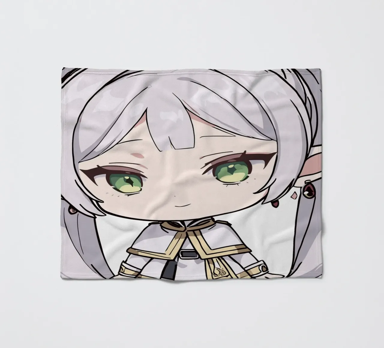 Chibi Frieren coperta in pile da Evie Shop