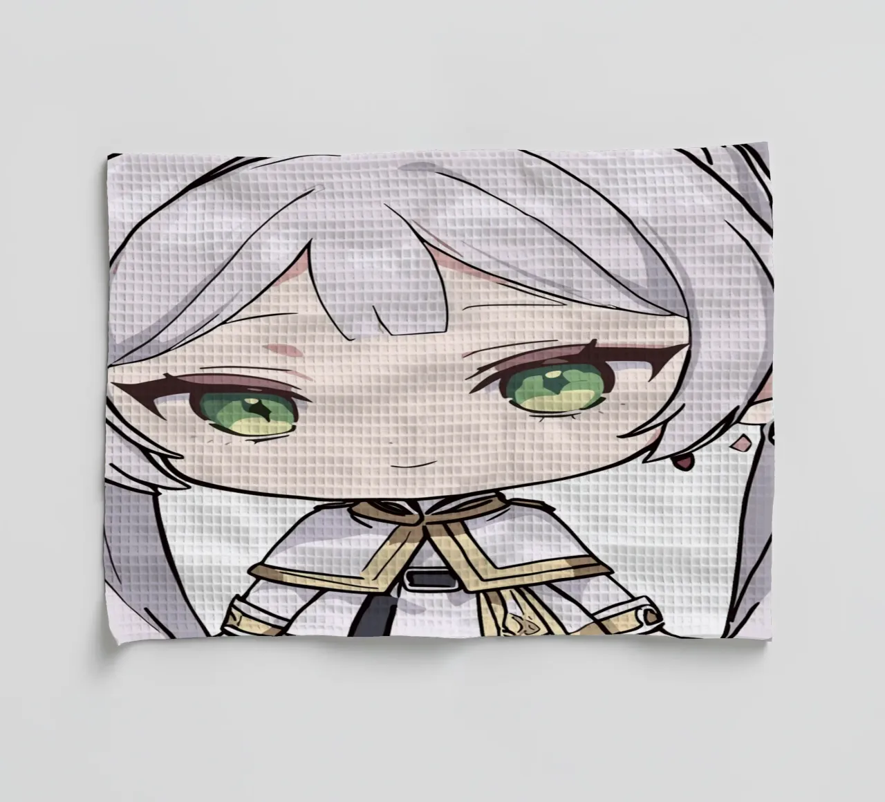 Chibi Frieren canovaccio da cucina da Evie Shop