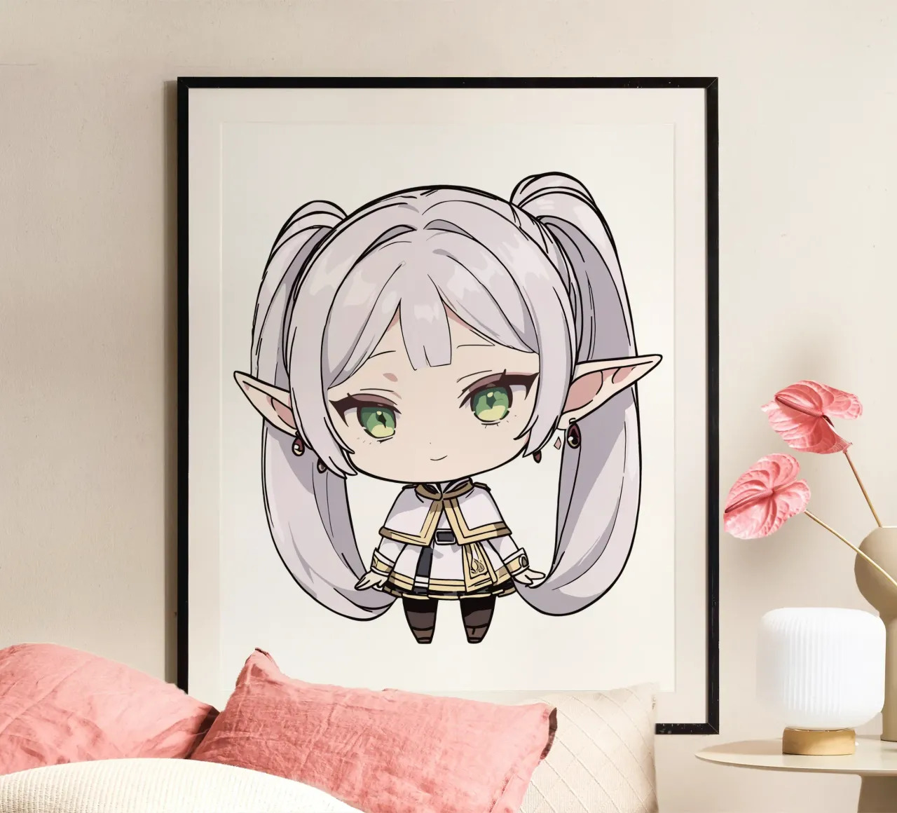 Chibi Frieren carta hahnemühle da Evie Shop