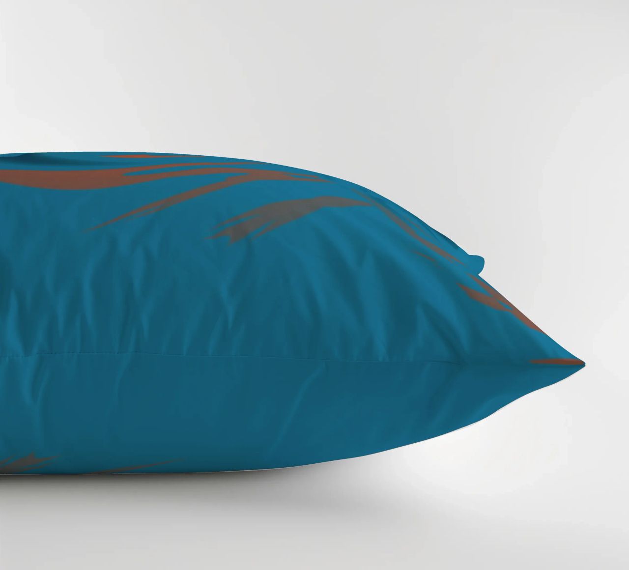 Modello frattale circolare blu astratto cuscino da Something for you