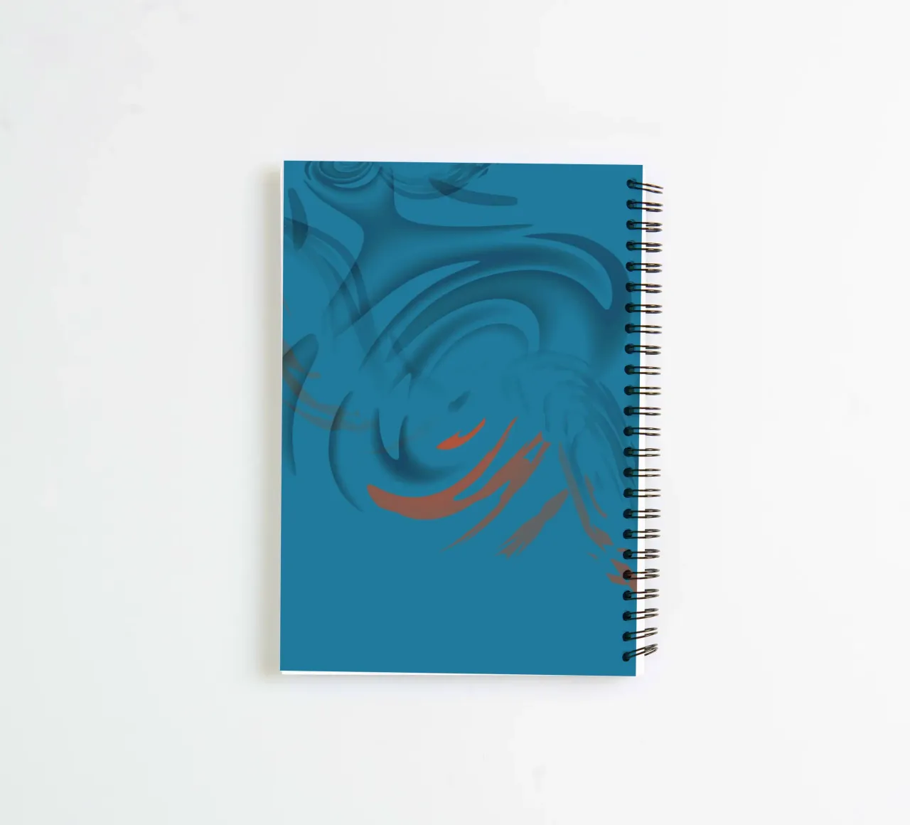 Modello frattale circolare blu astratto diario ad anelli da Something for you