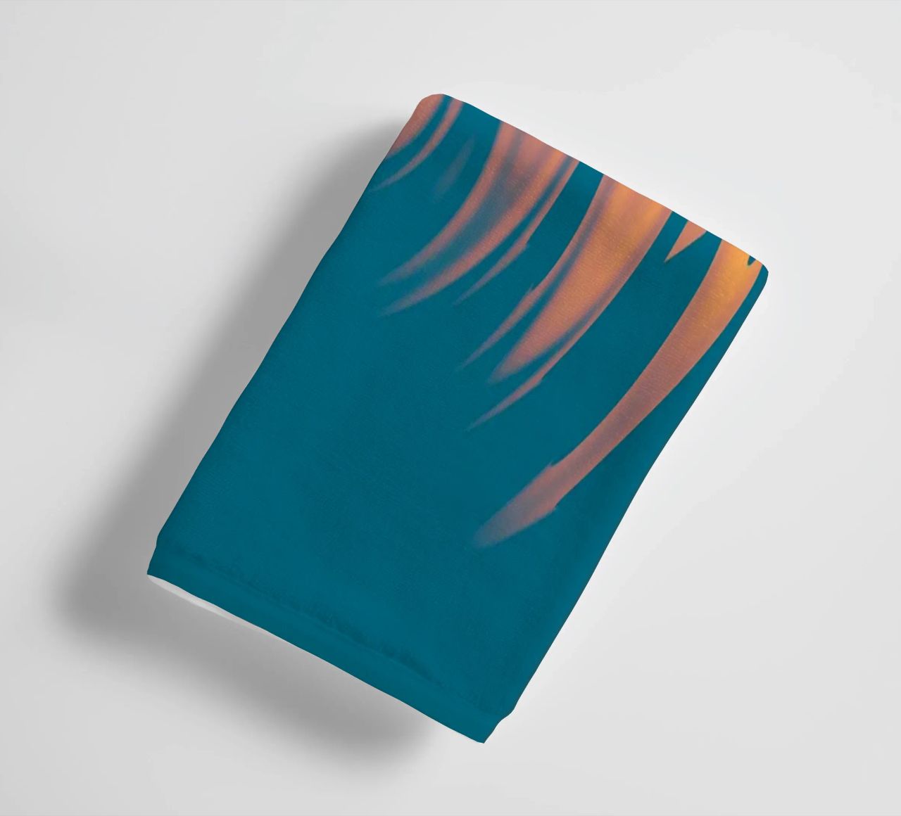 Abstract dynamic colourful circular wave pattern towel by Something for you