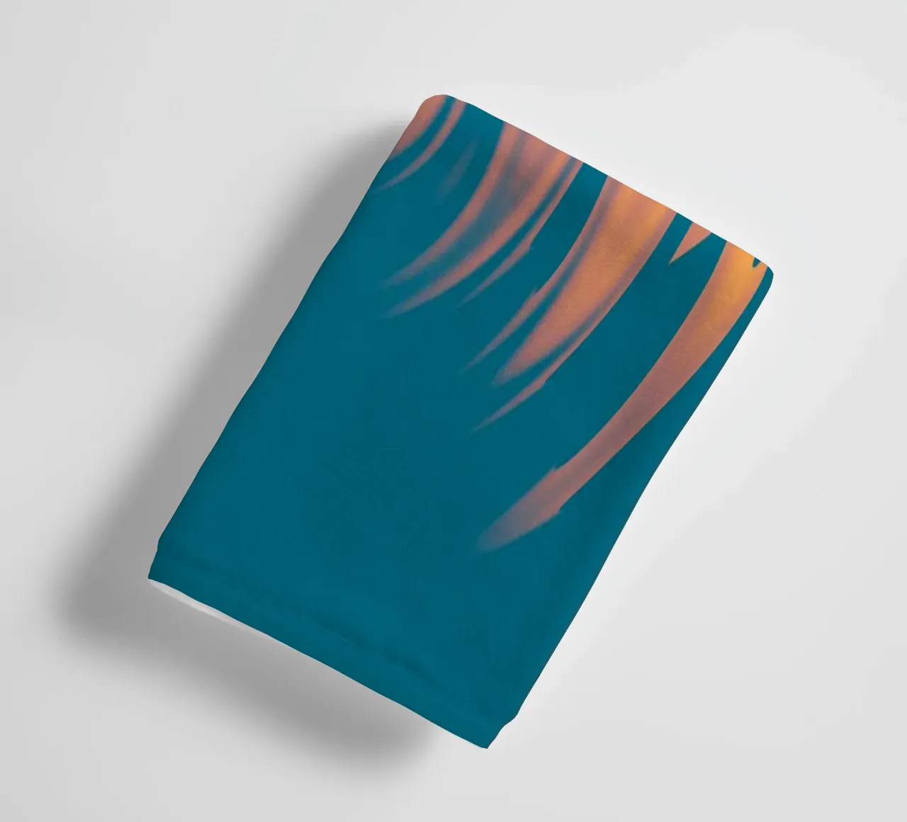 Abstract dynamic colourful circular wave pattern towel by Something for you