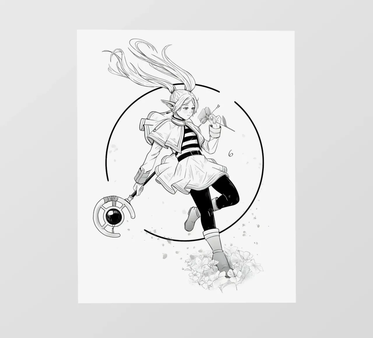 sousou no frieren pellicola backlit da Evie Shop
