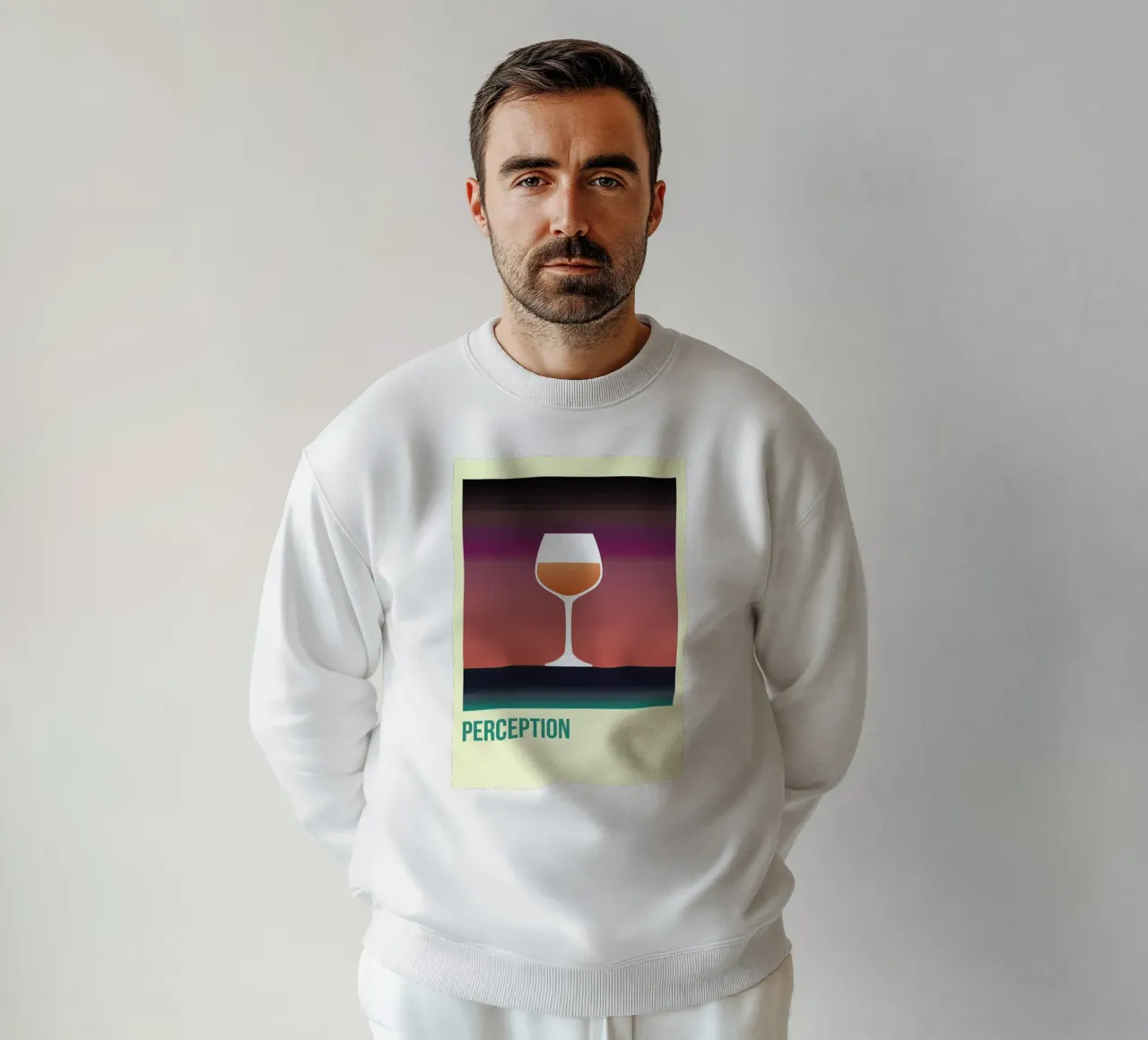 Perception Aperol sweatshirt by Trabolt Design