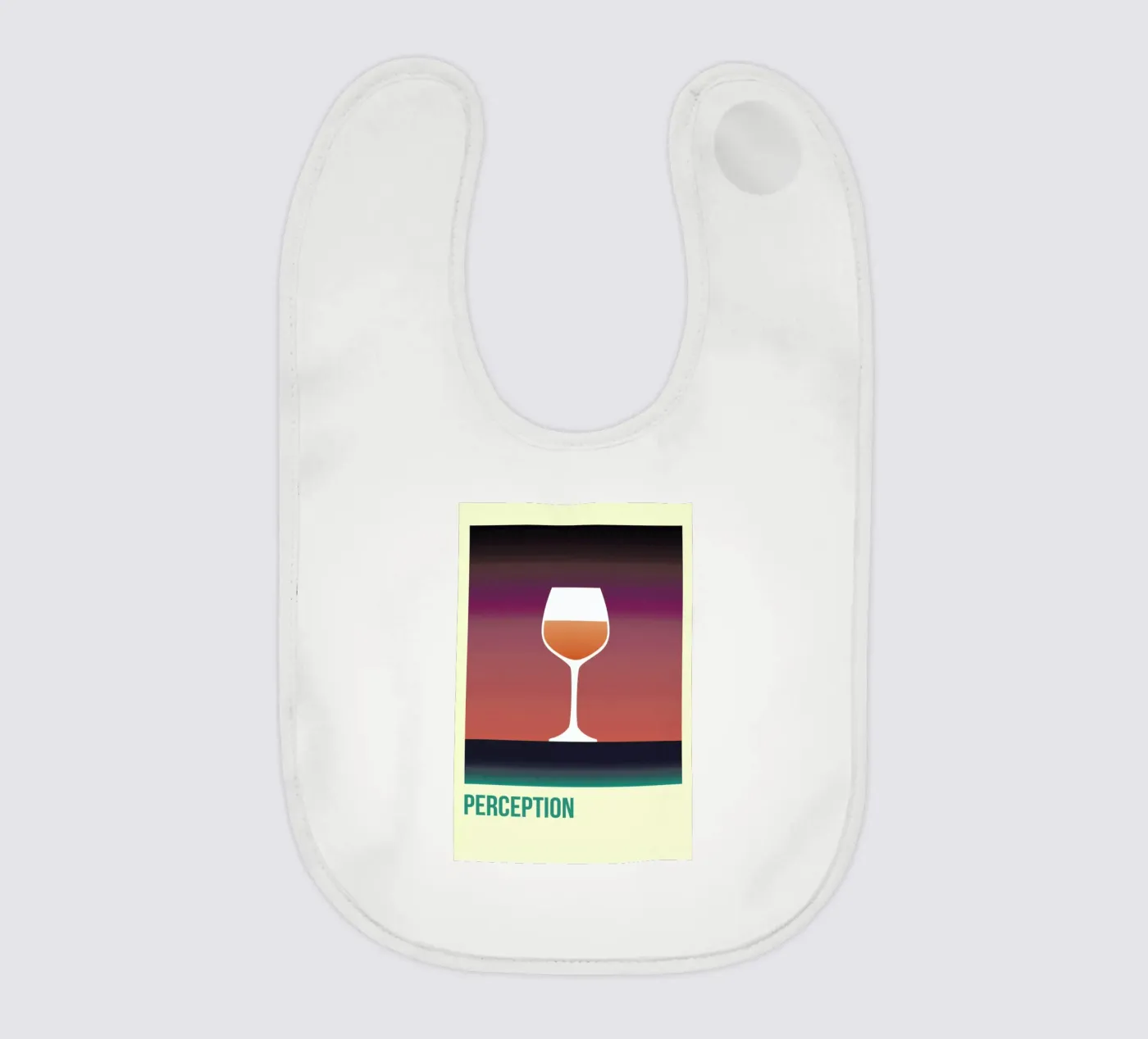 Perception Aperol baby slabbetje van Trabolt Design
