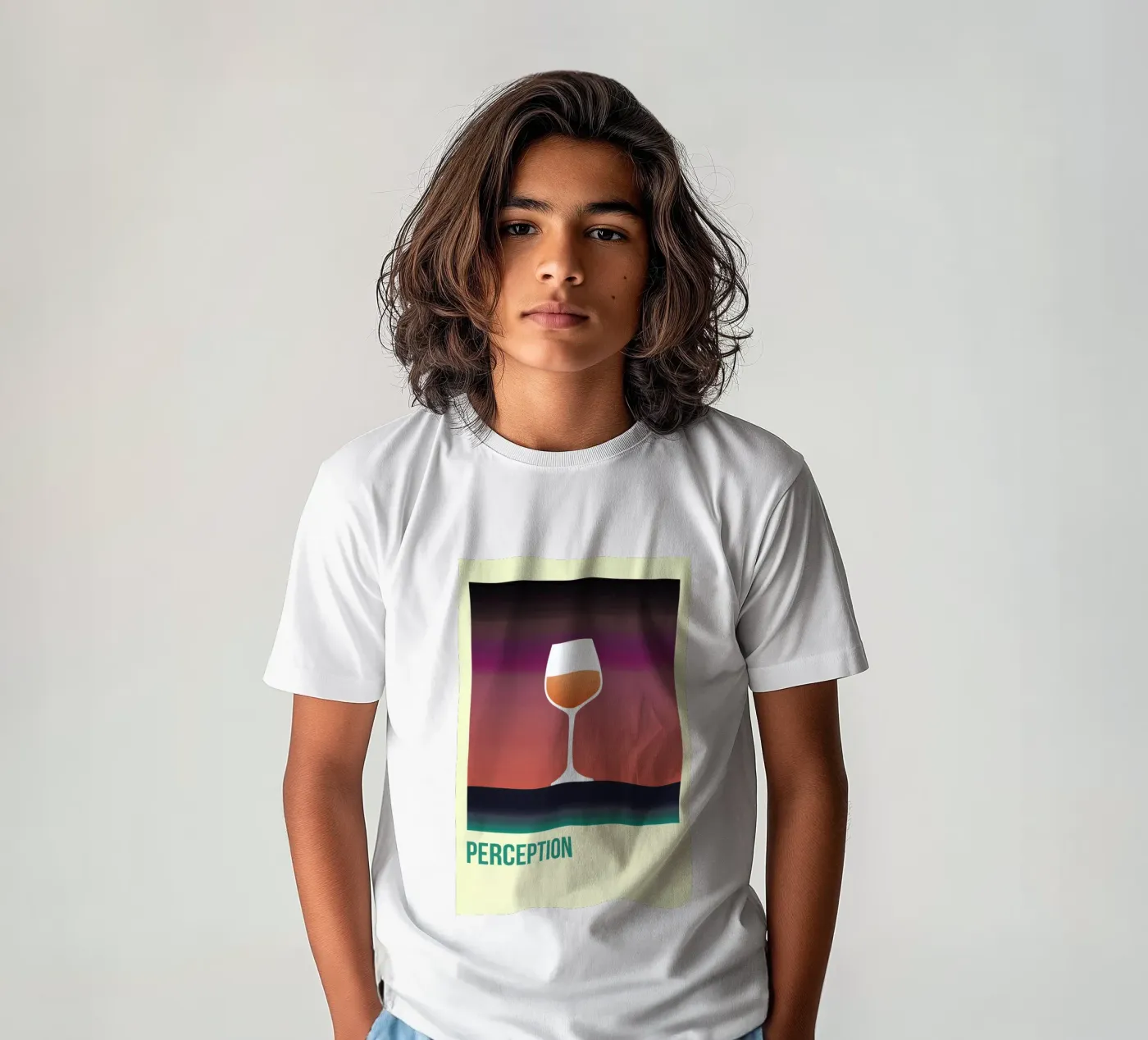 Perception Aperol t-shirt bambini da Trabolt Design