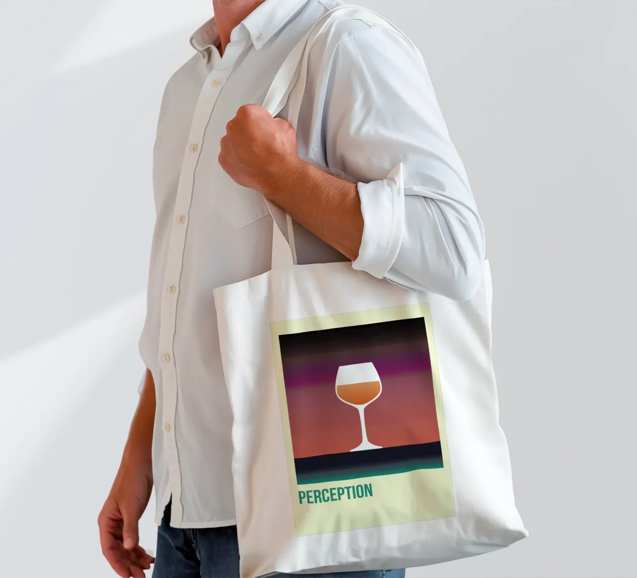 Perception Aperol borsa in juta da Trabolt Design