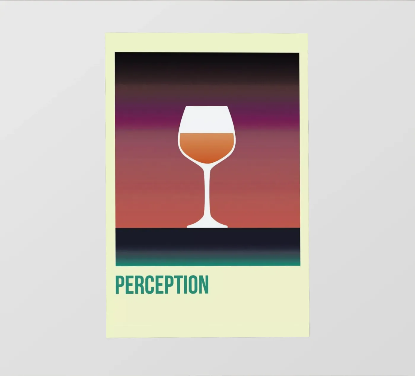 Perception Aperol backlit folie van Trabolt Design