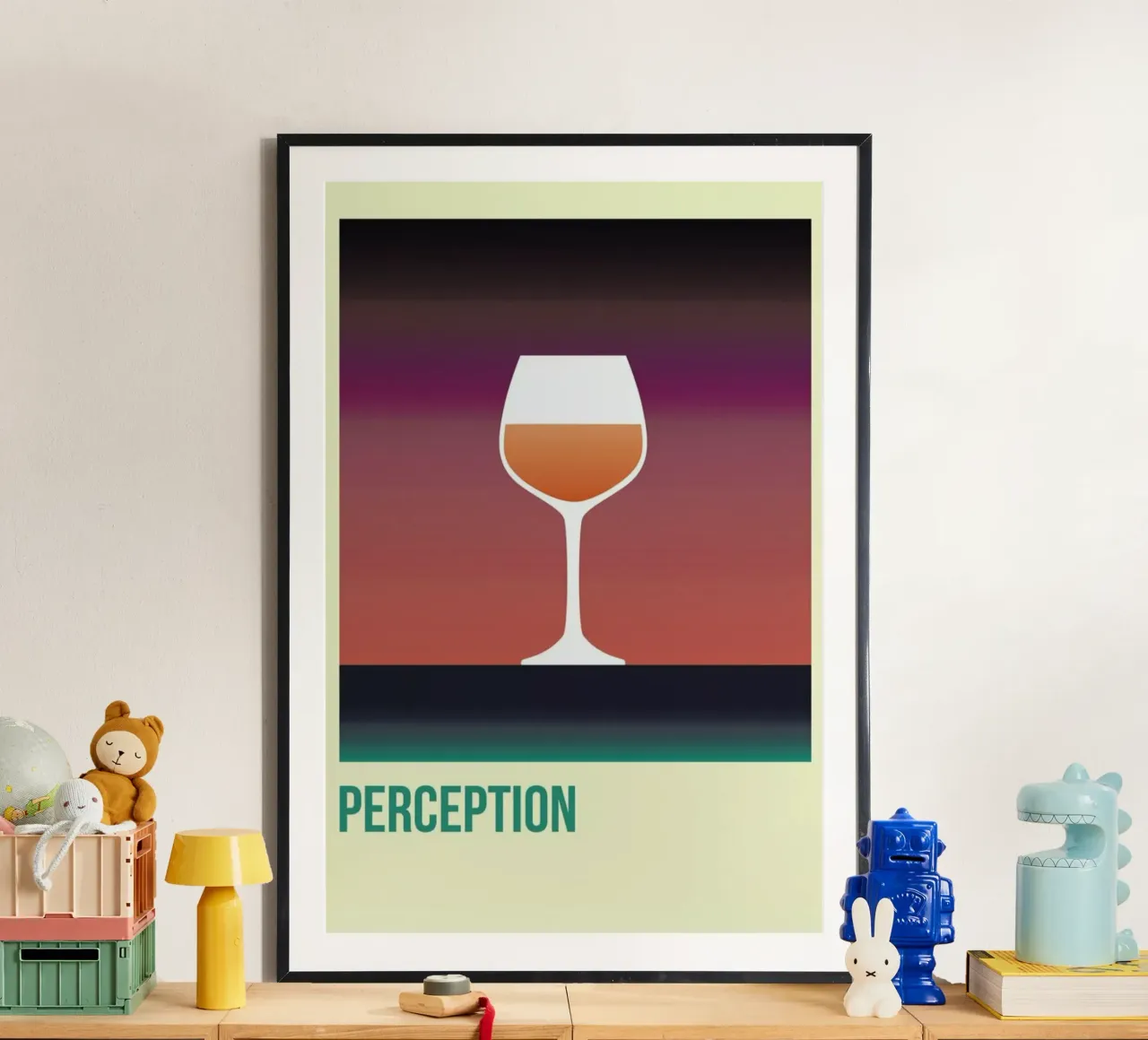 Perception Aperol poster by Trabolt Design