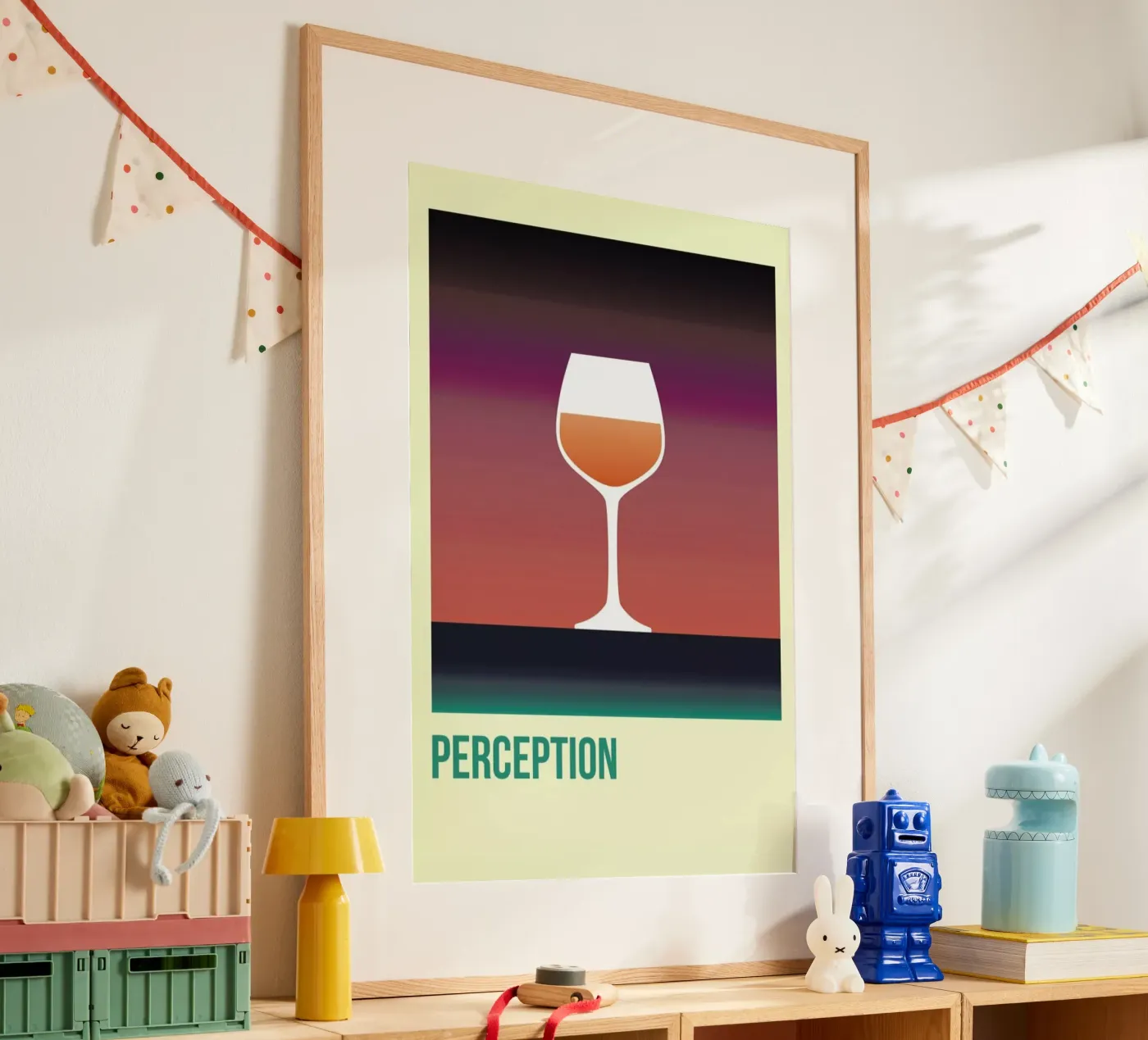 Perception Aperol poster van Trabolt Design