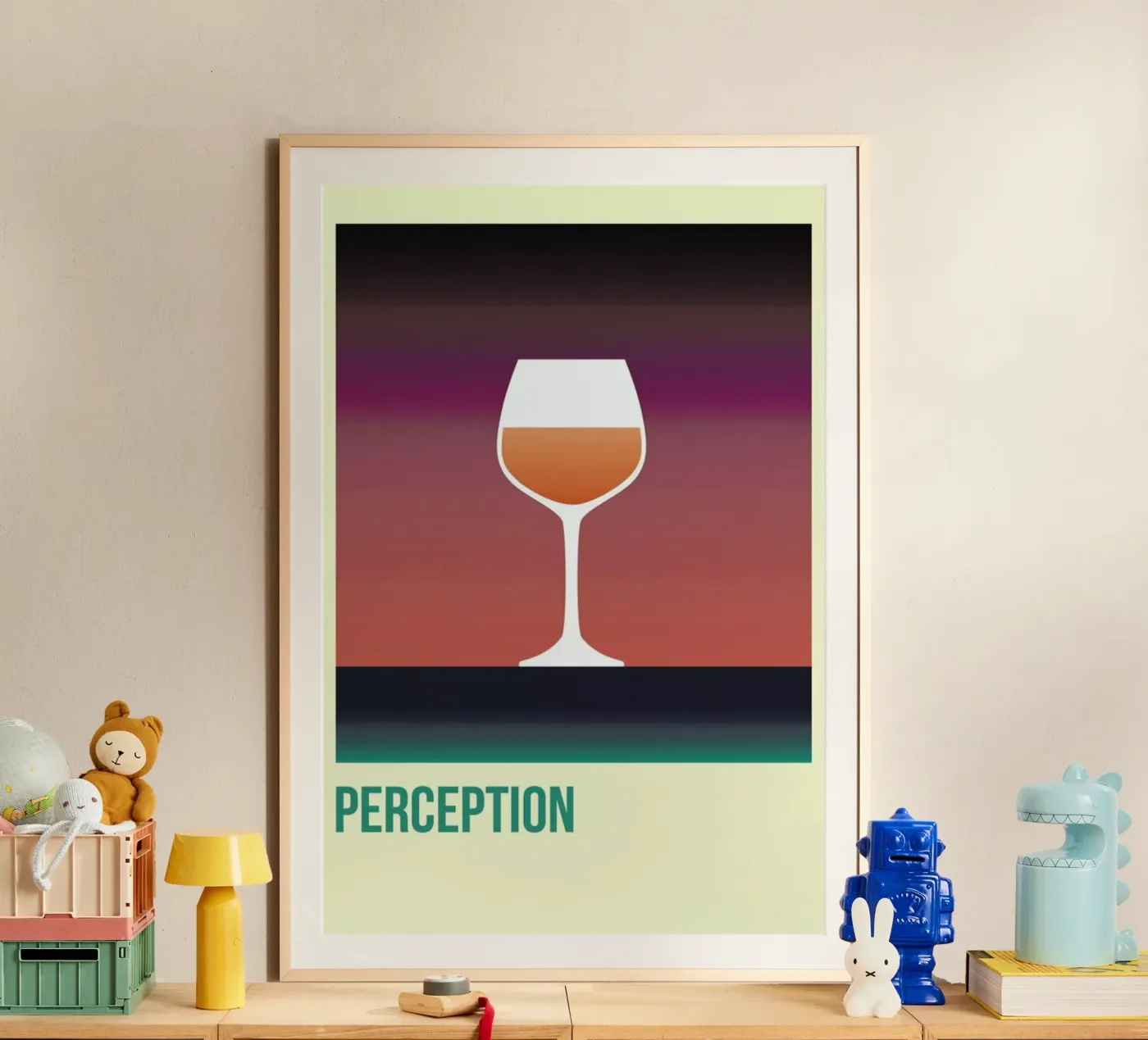 Perception Aperol poster van Trabolt Design