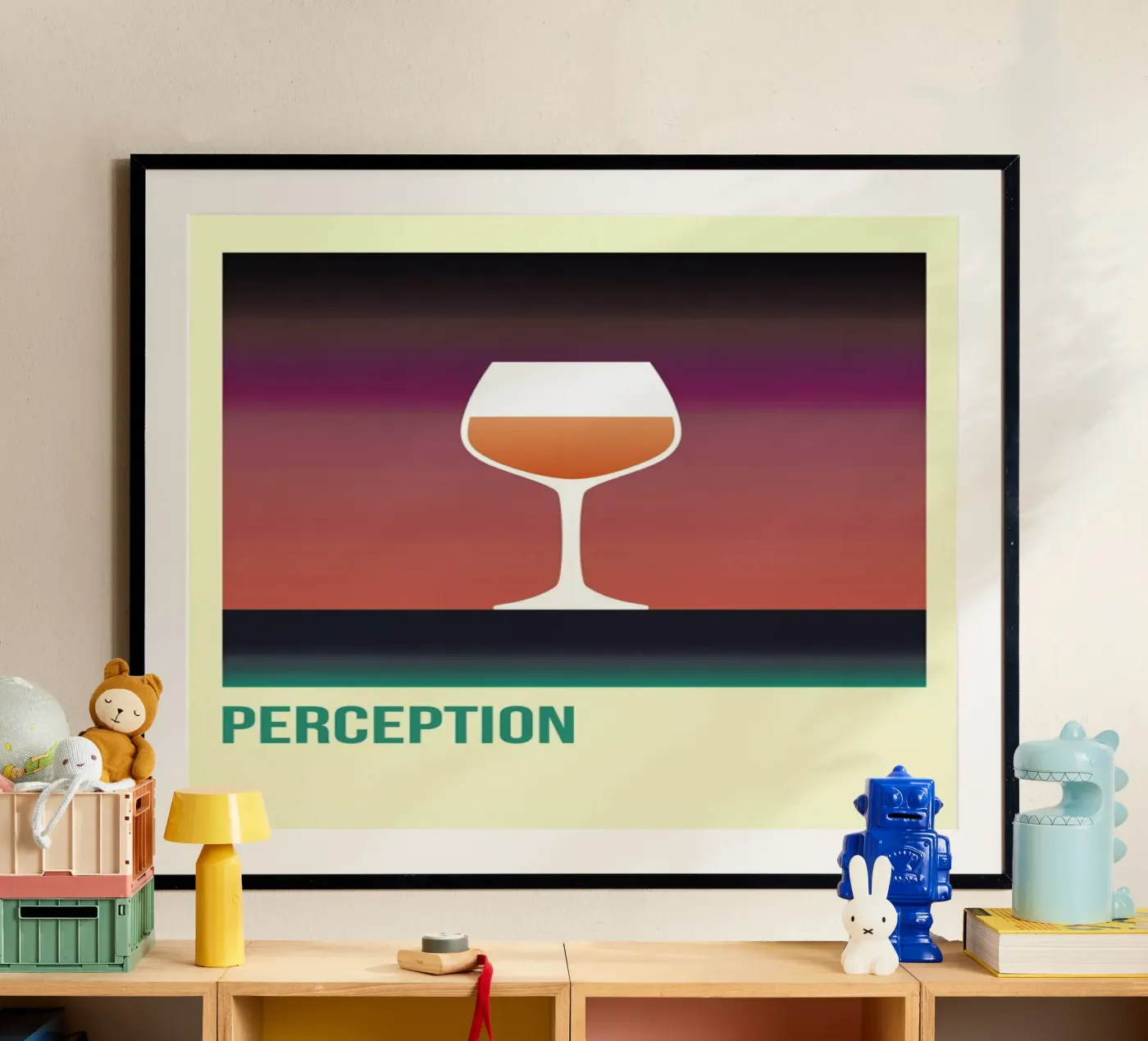 Perception Aperol poster van Trabolt Design