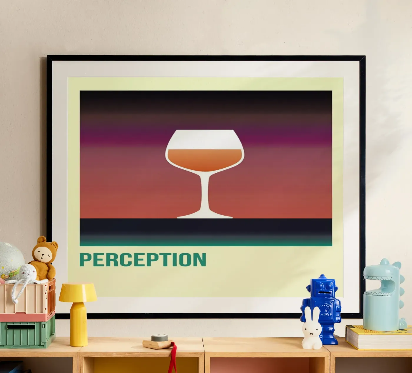 Perception Aperol poster da Trabolt Design