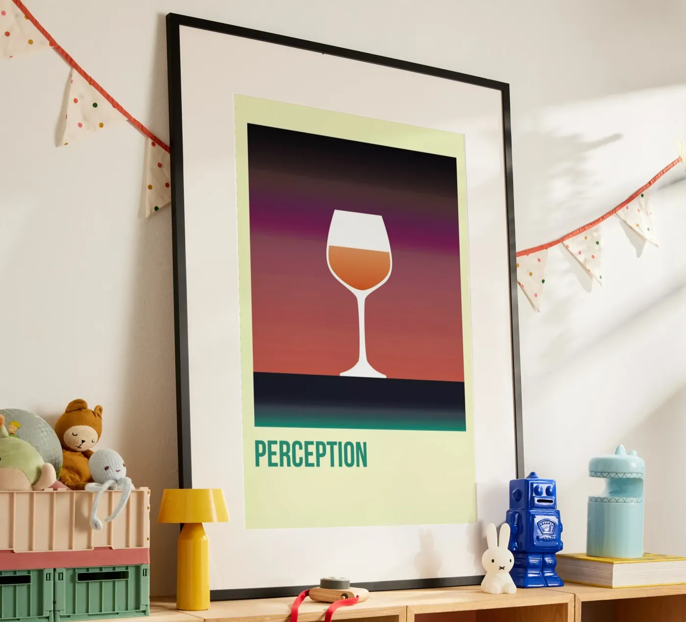 Perception Aperol poster van Trabolt Design