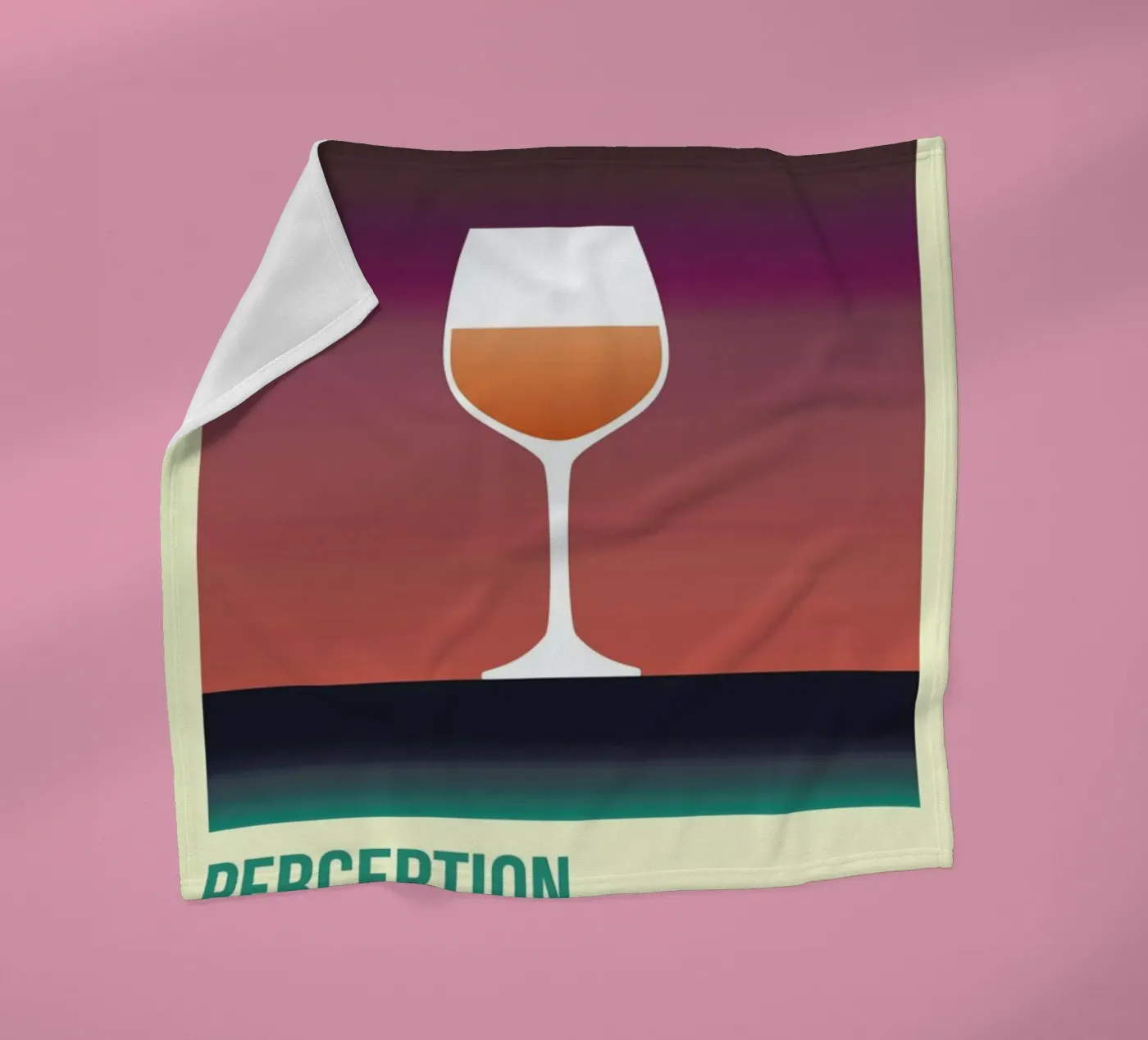 Perception Aperol fleecedeken van Trabolt Design