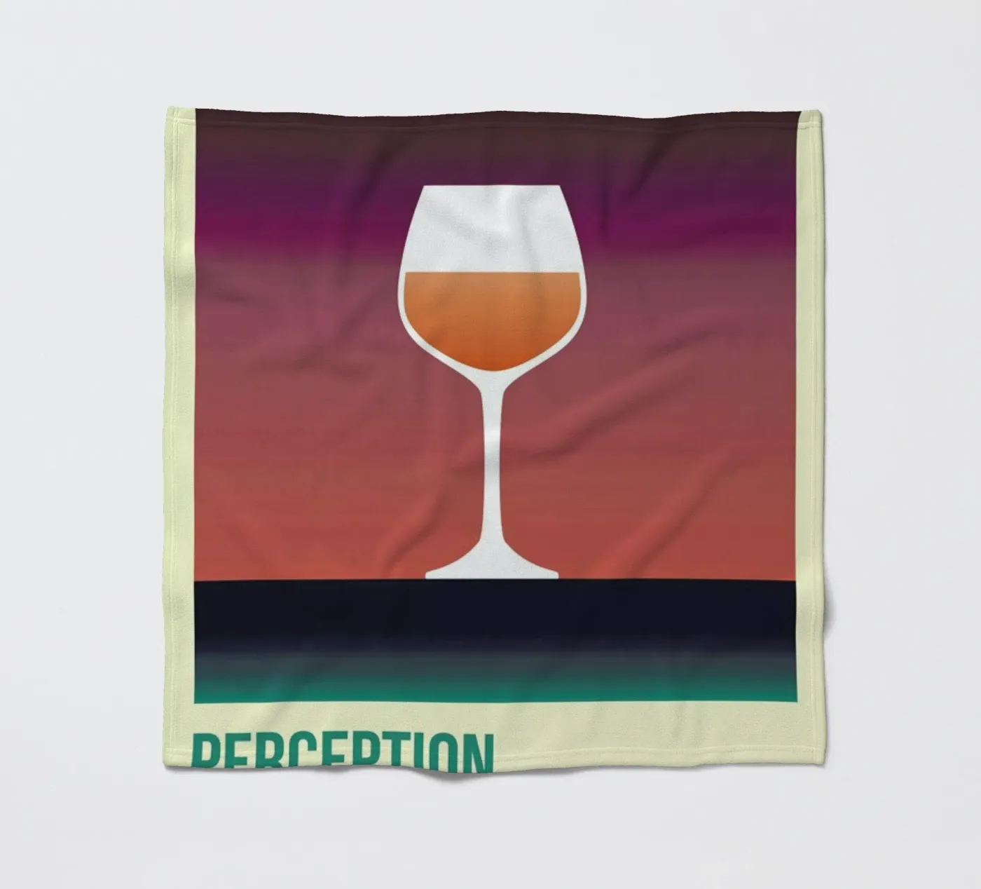 Perception Aperol fleecedeken van Trabolt Design