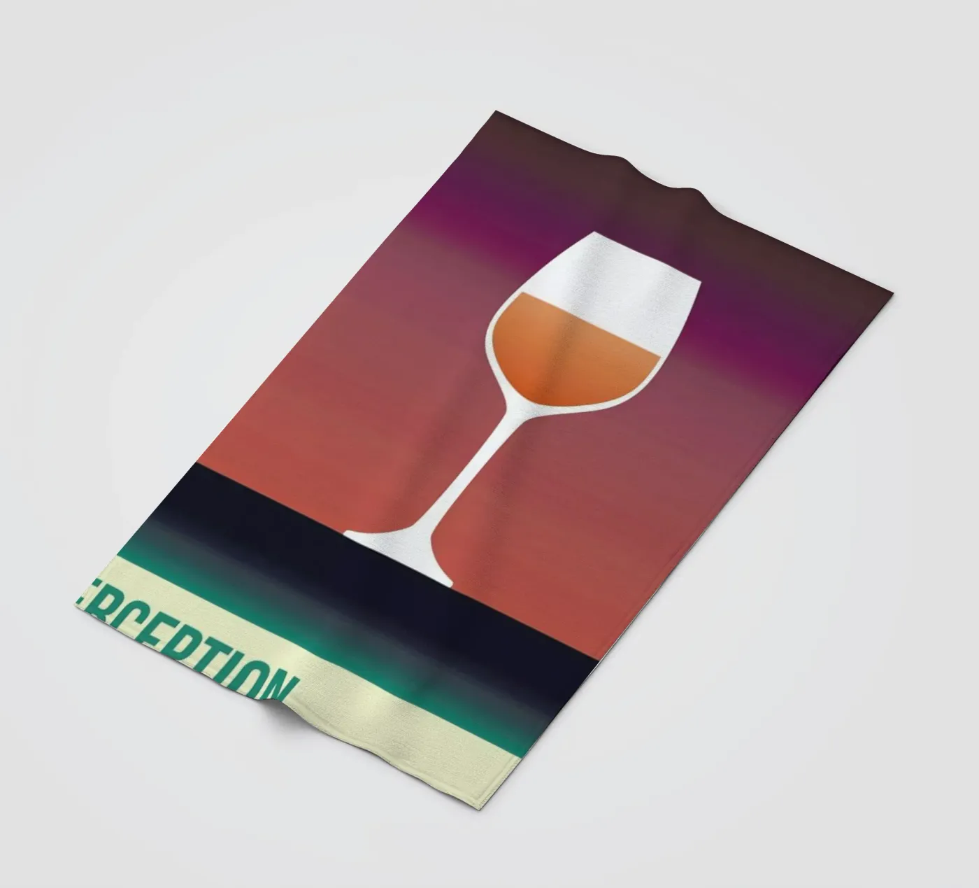 Perception Aperol fleecedeken van Trabolt Design