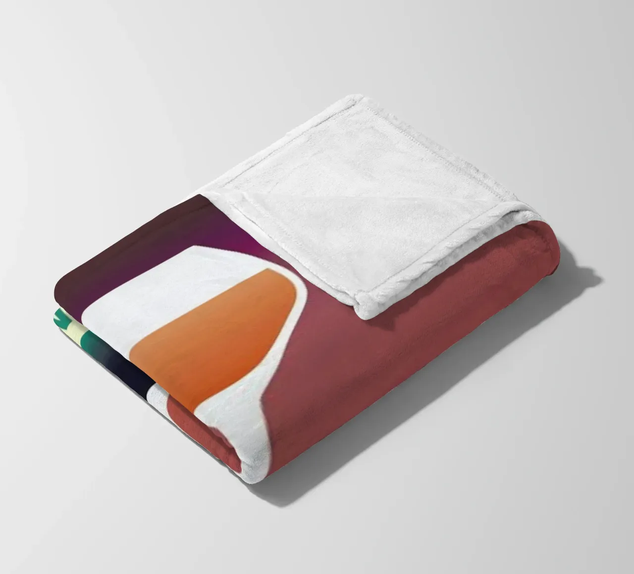 Perception Aperol Fleecedecke von Trabolt Design