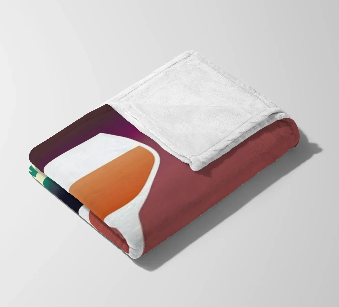 Perception Aperol fleecedeken van Trabolt Design