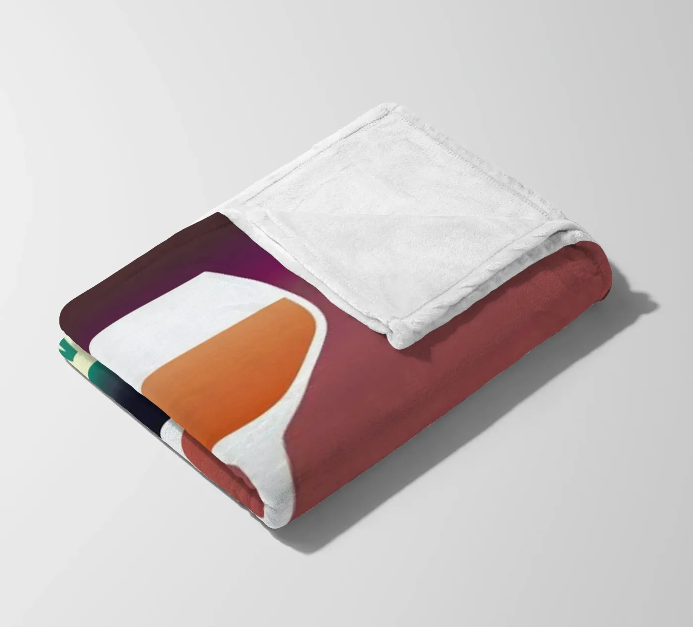 Perception Aperol fleecedeken van Trabolt Design