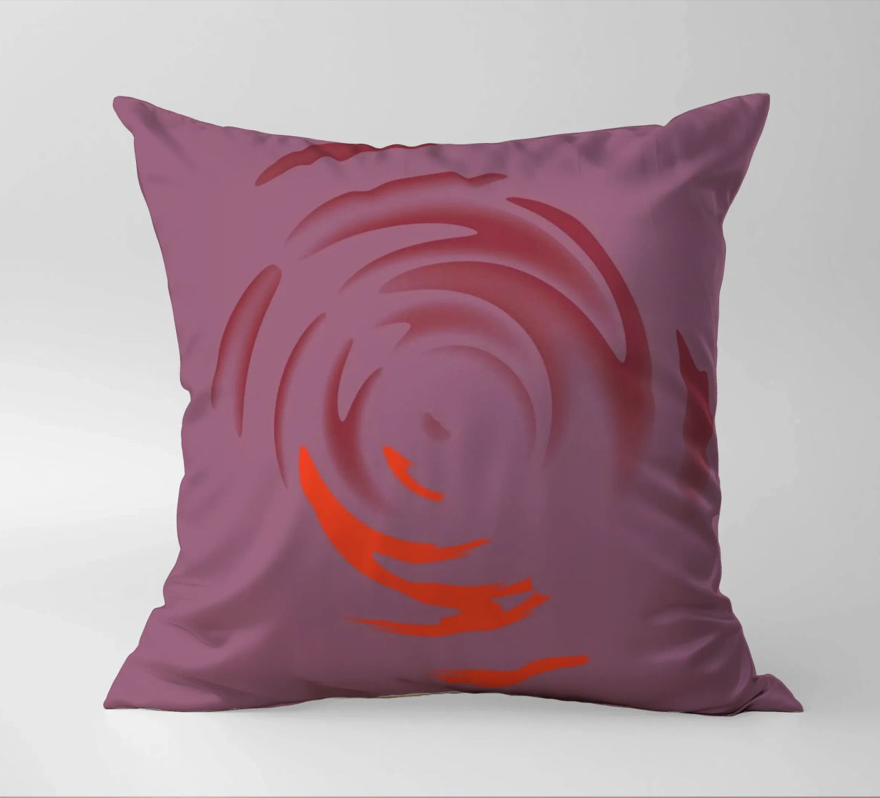 Modello di cerchio rotondo rosa dinamico astratto cuscino da Something for you