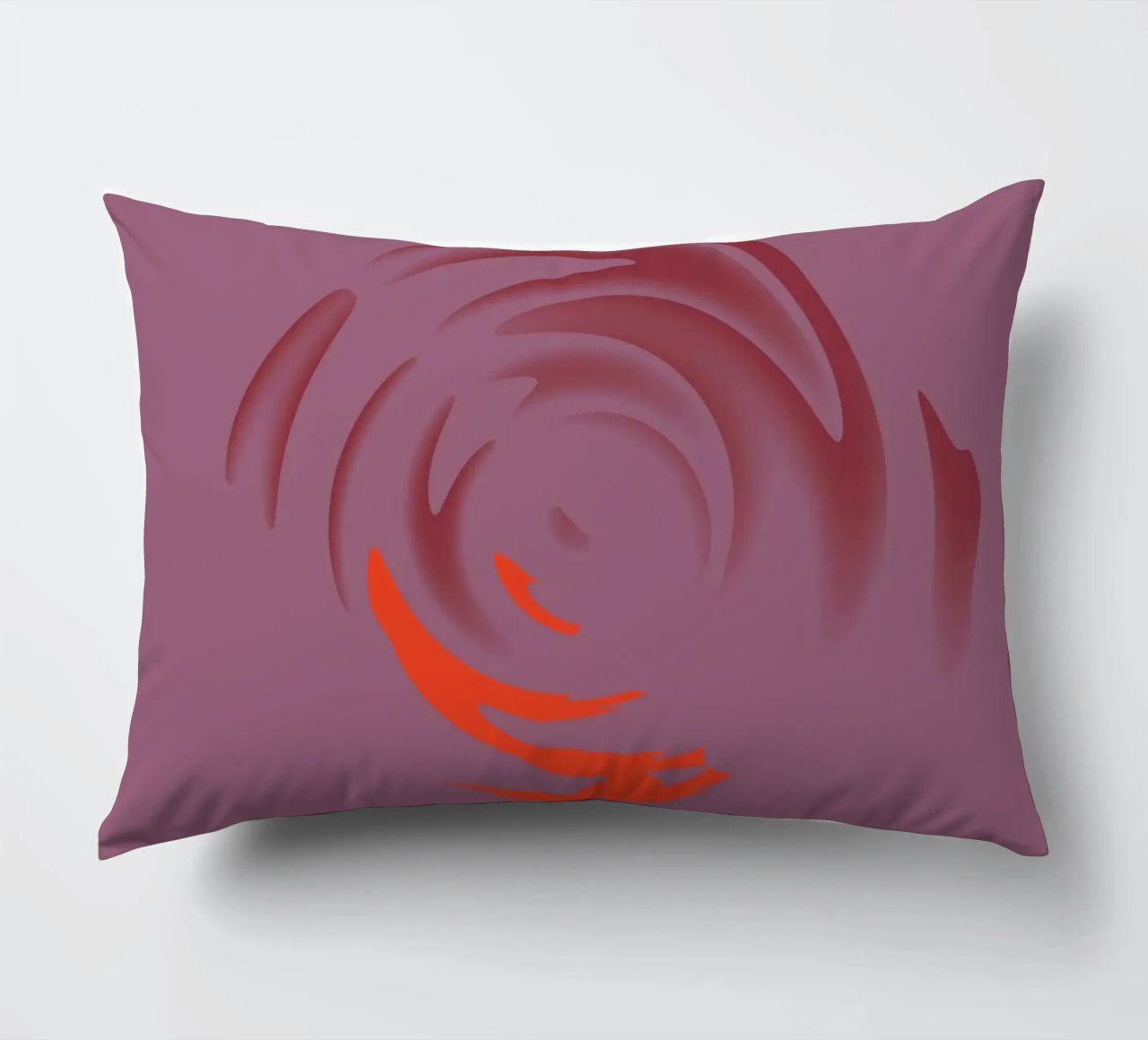 Modello di cerchio rotondo rosa dinamico astratto cuscino da Something for you