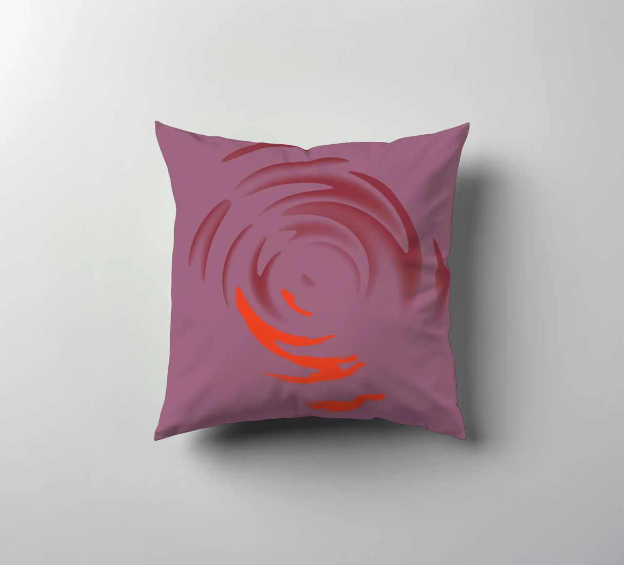 Modello di cerchio rotondo rosa dinamico astratto cuscino da Something for you