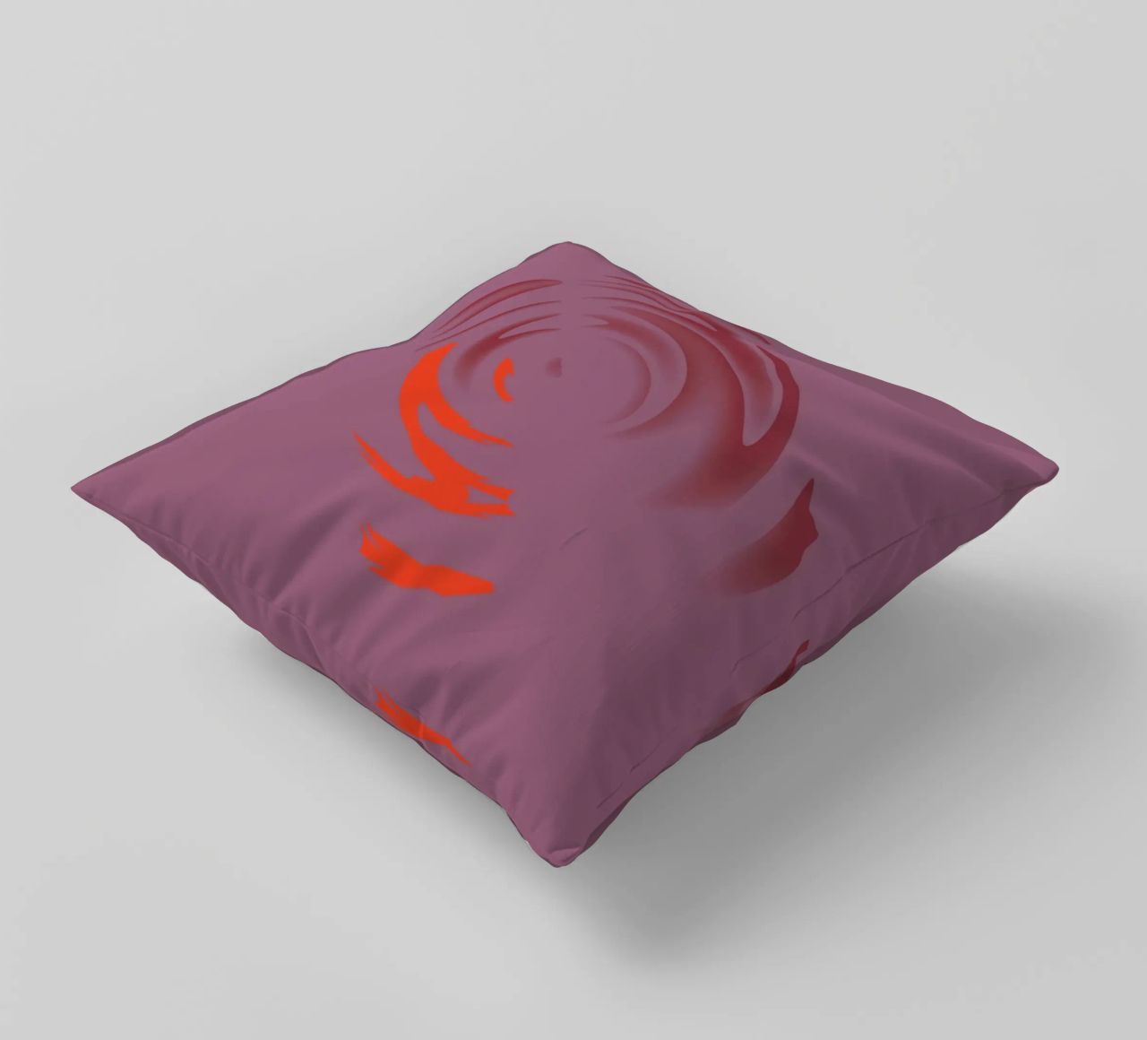Modello di cerchio rotondo rosa dinamico astratto cuscino da Something for you