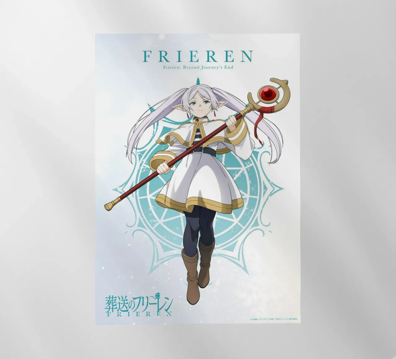 Sousou no Frieren pellicola backlit da Evie Shop