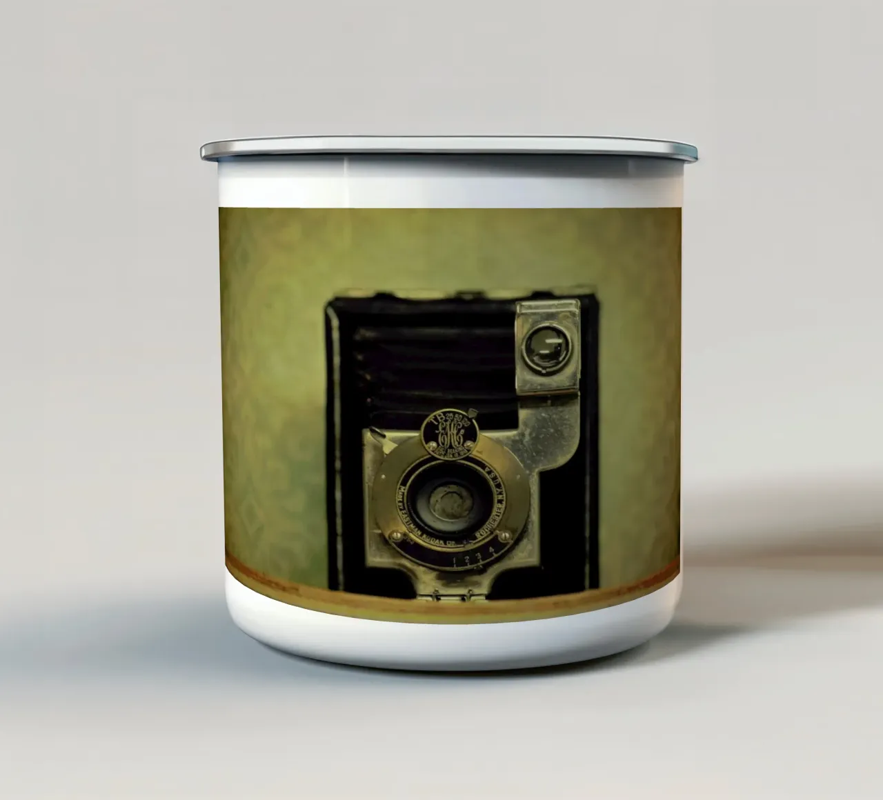 EKC Jan 1910 enamel mug by Robin Delean