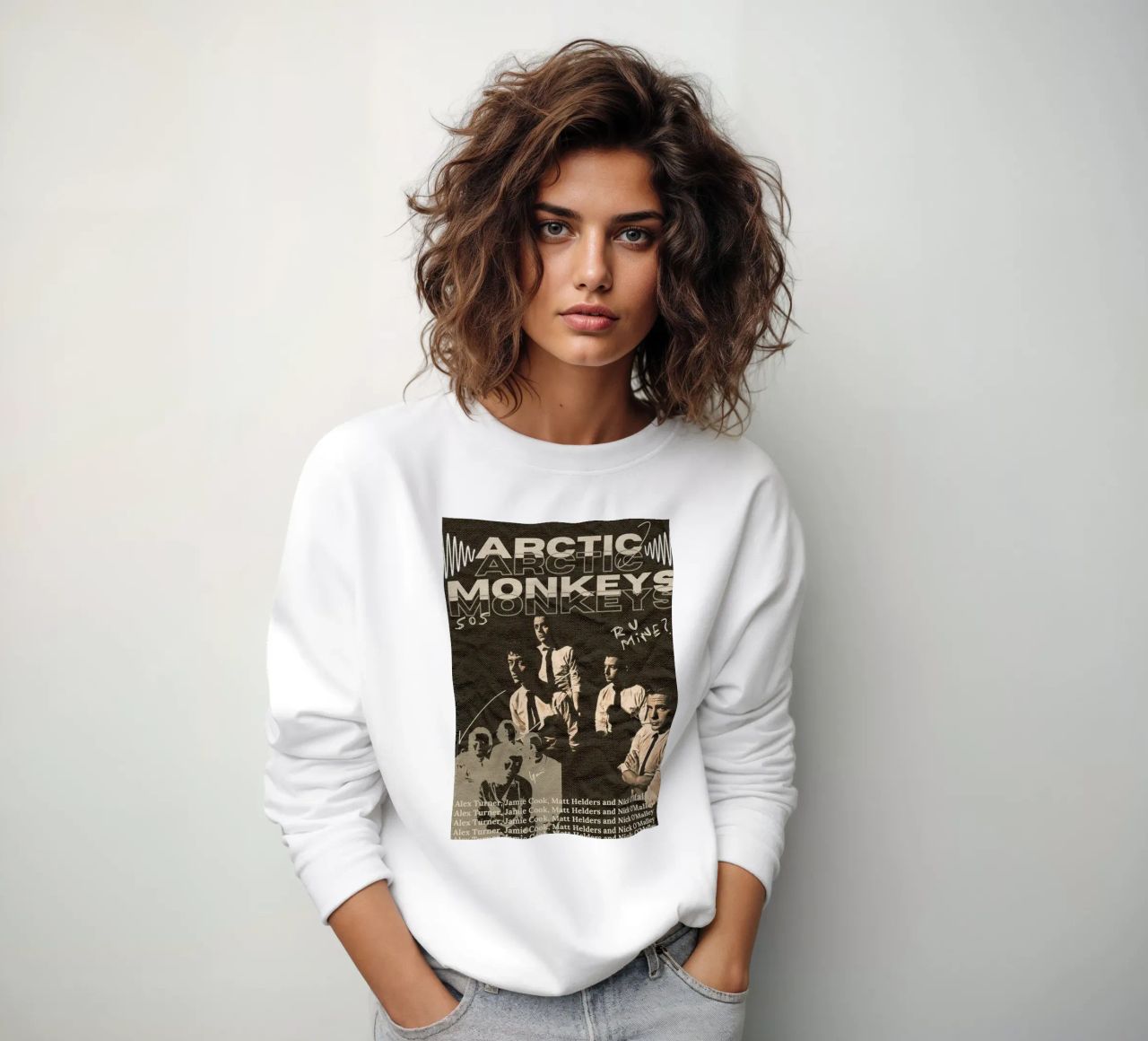 Monos Árticos Sos sudadera de Music Life