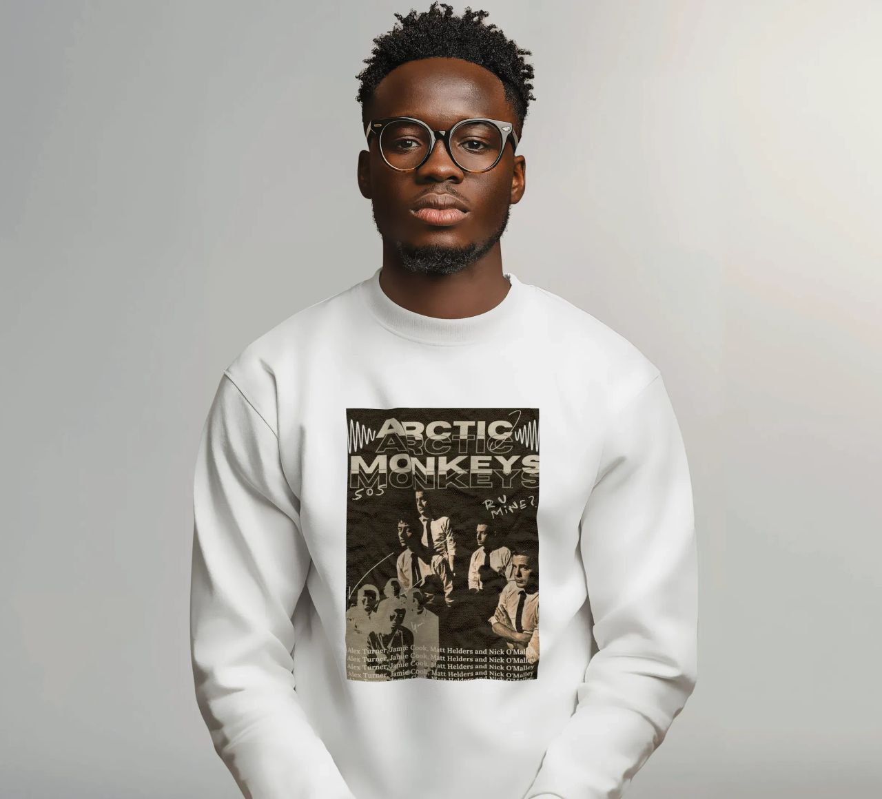 Monos Árticos Sos sudadera de Music Life