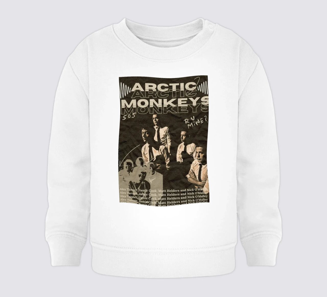 Monos Árticos Sos sudadera de bebé de Music Life