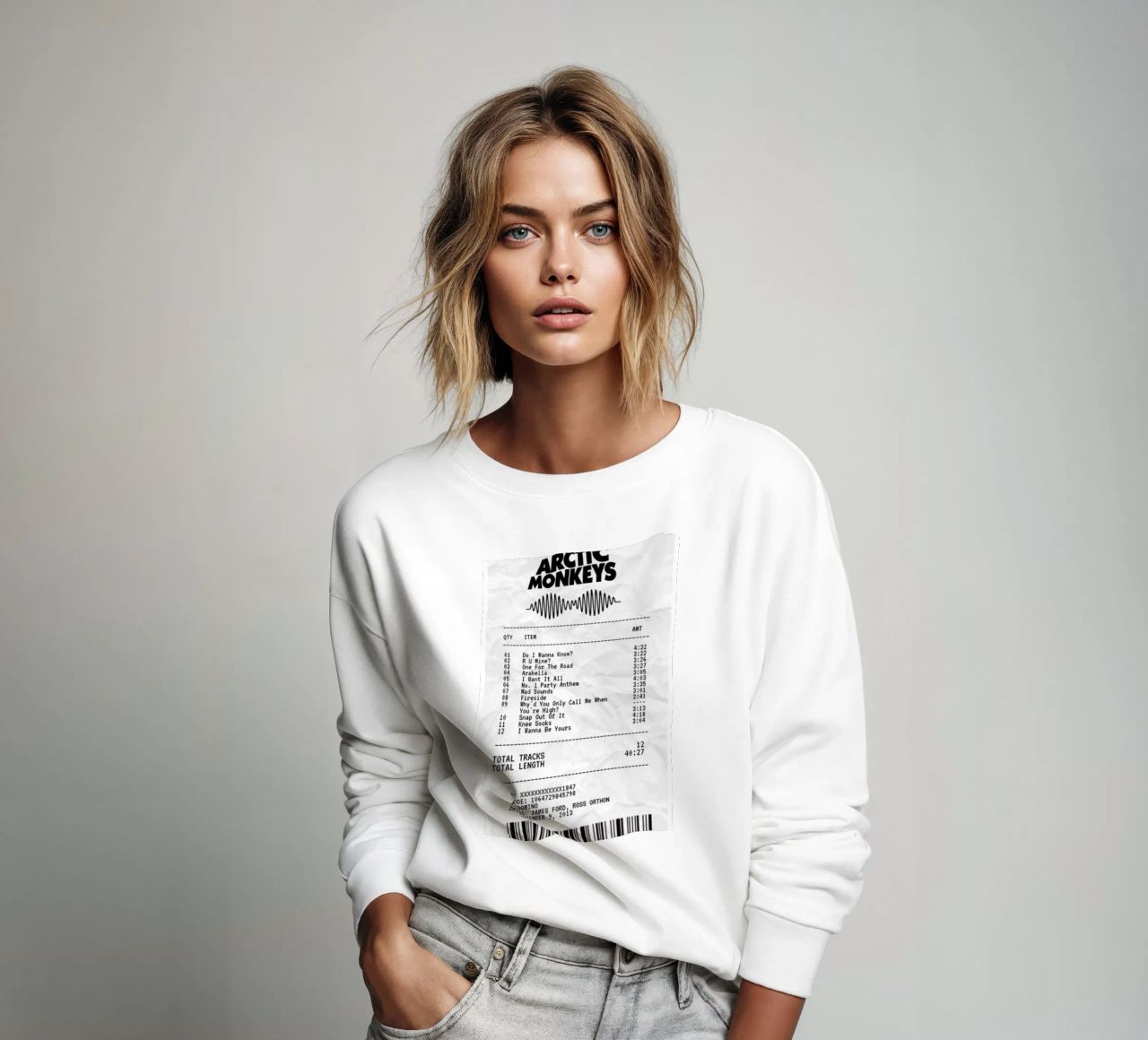 Struck Parodi Artic Monkeys sudadera de Music Life