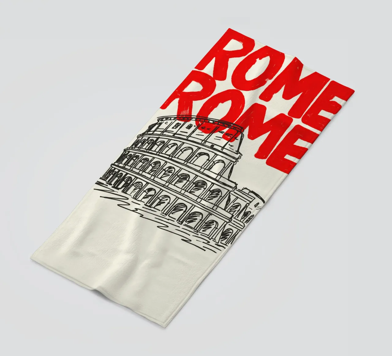 Roman Red & Ruins telo mare da MOOODZART