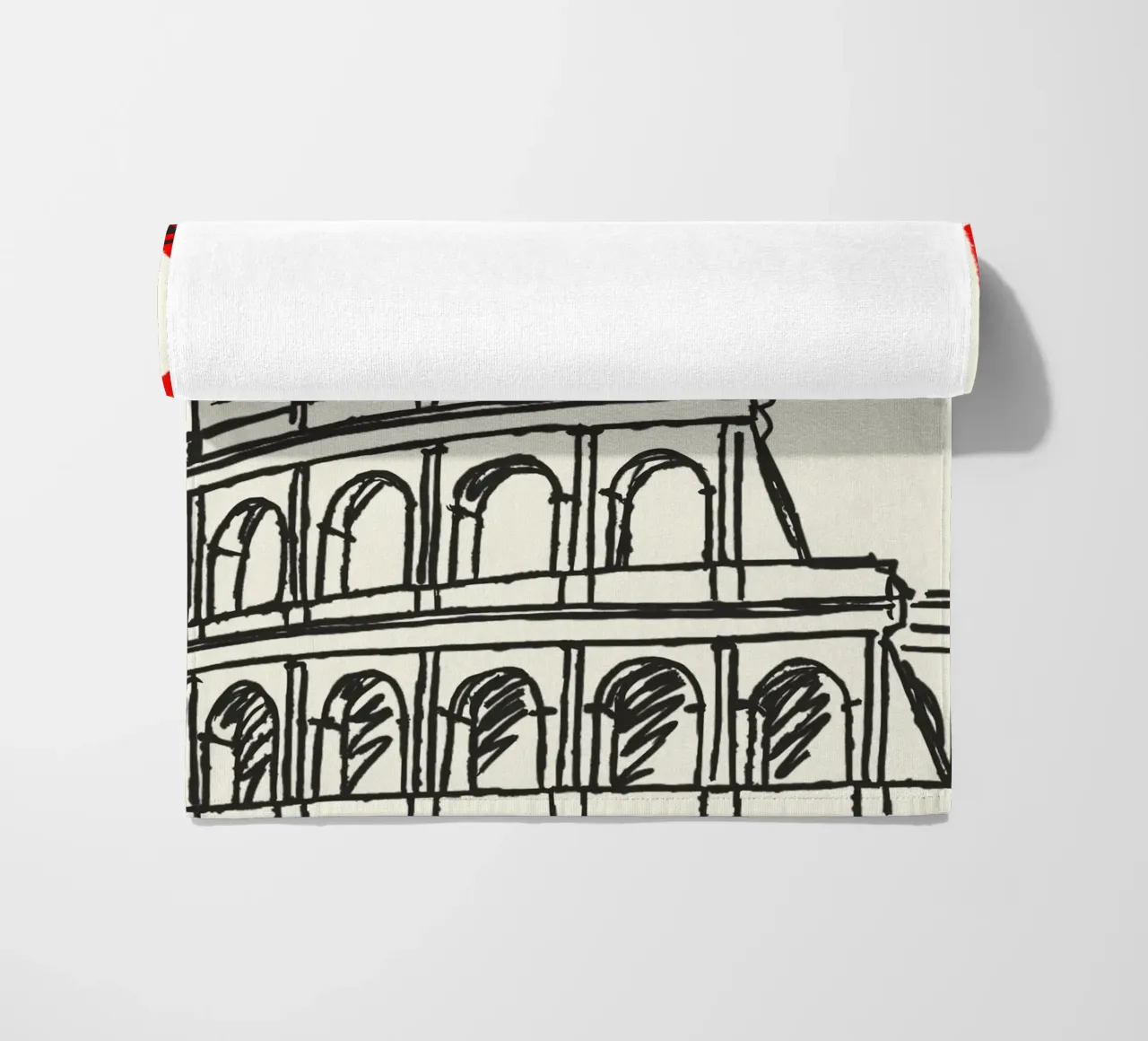 Roman Red & Ruins telo mare da MOOODZART
