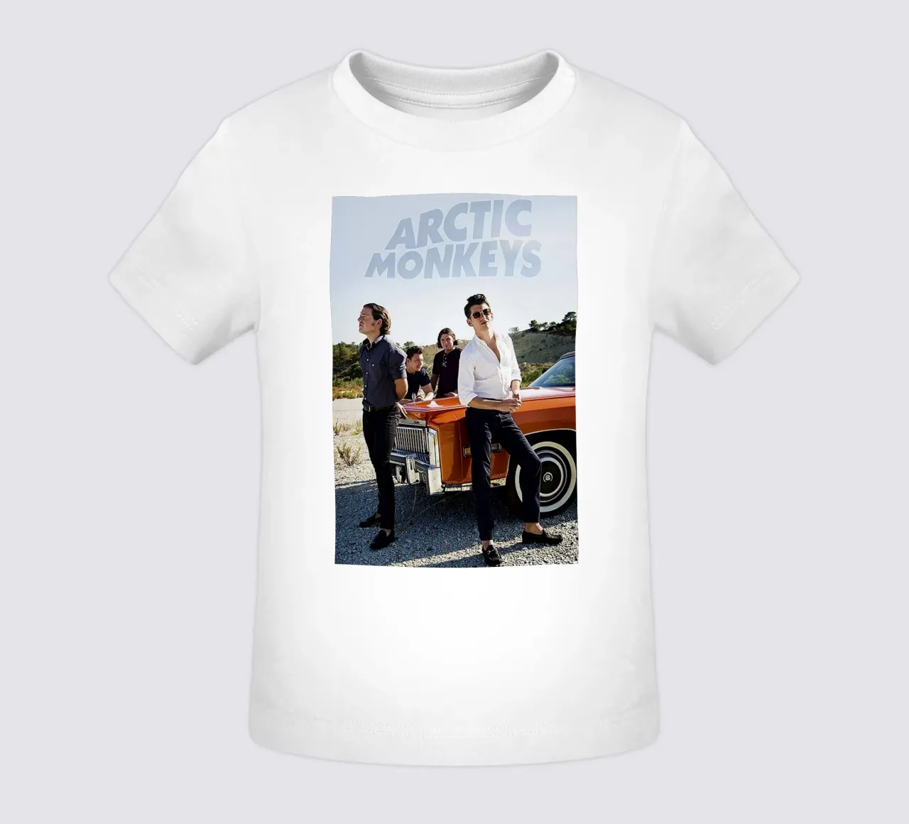 Rock and Roll Artic Monkeys maglietta neonato da Music Life