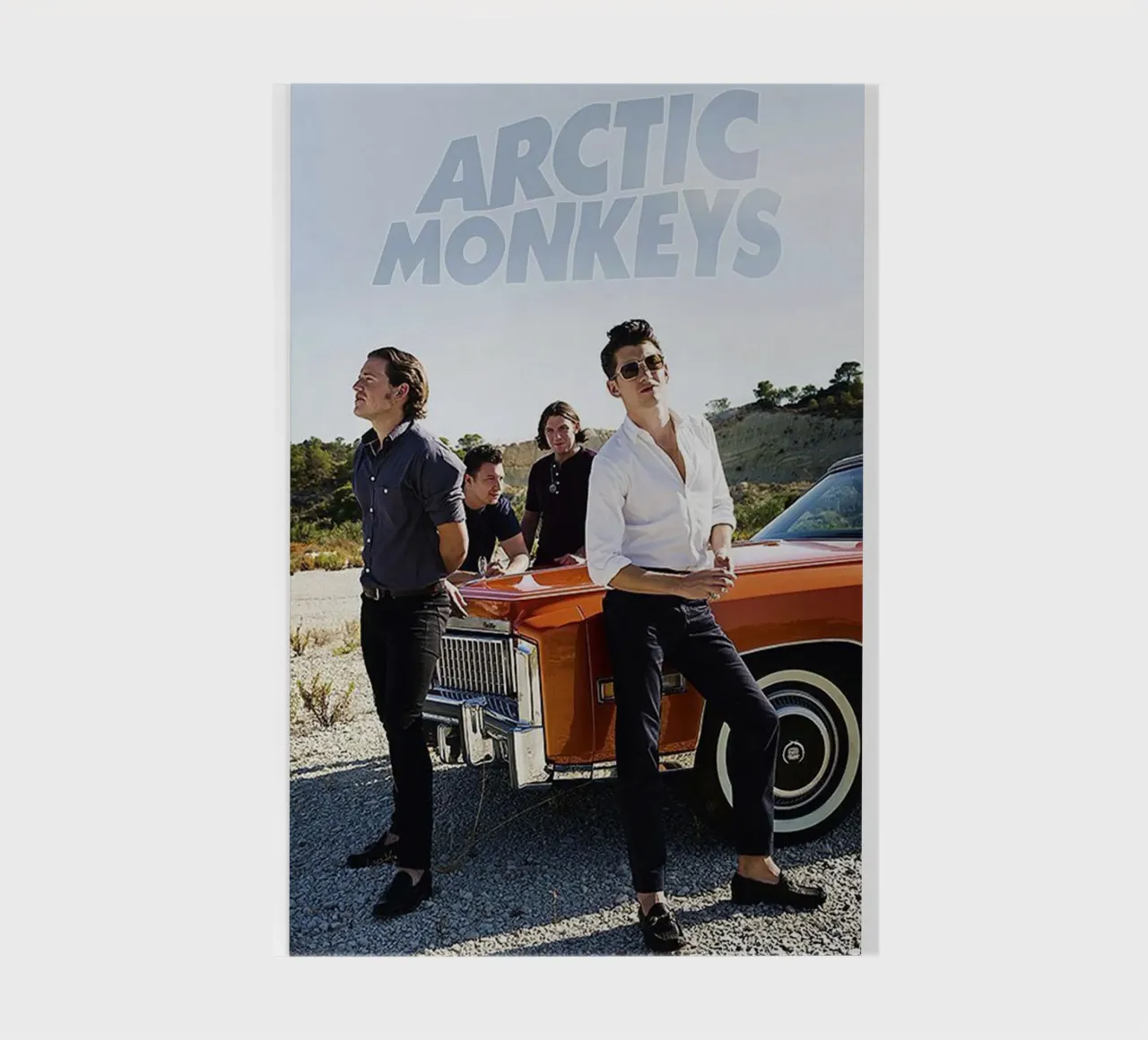 Rock and Roll Artic Monkeys notebook by Music Life