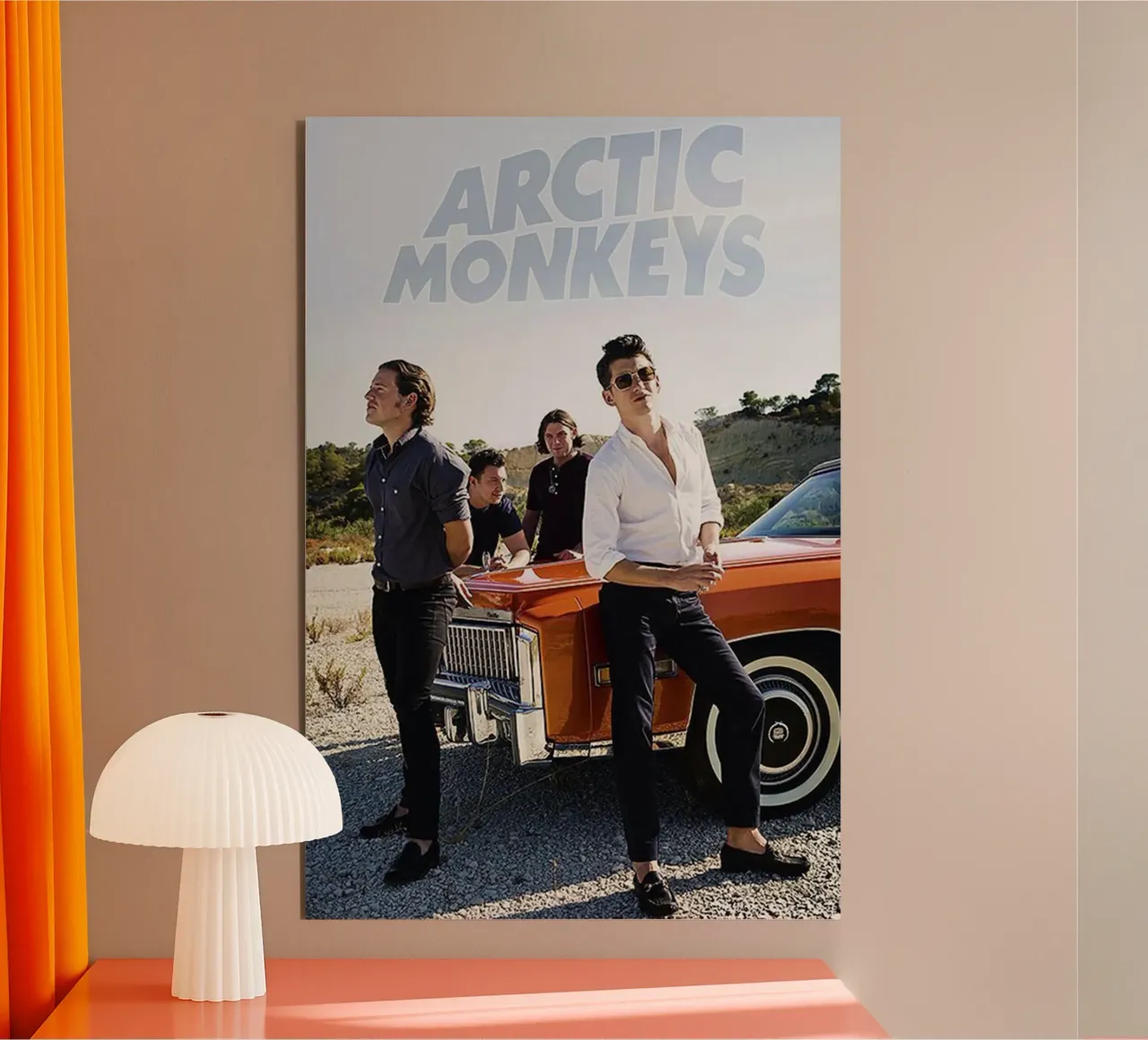 Rock and Roll Artic Monkeys alluminio dibond da Music Life