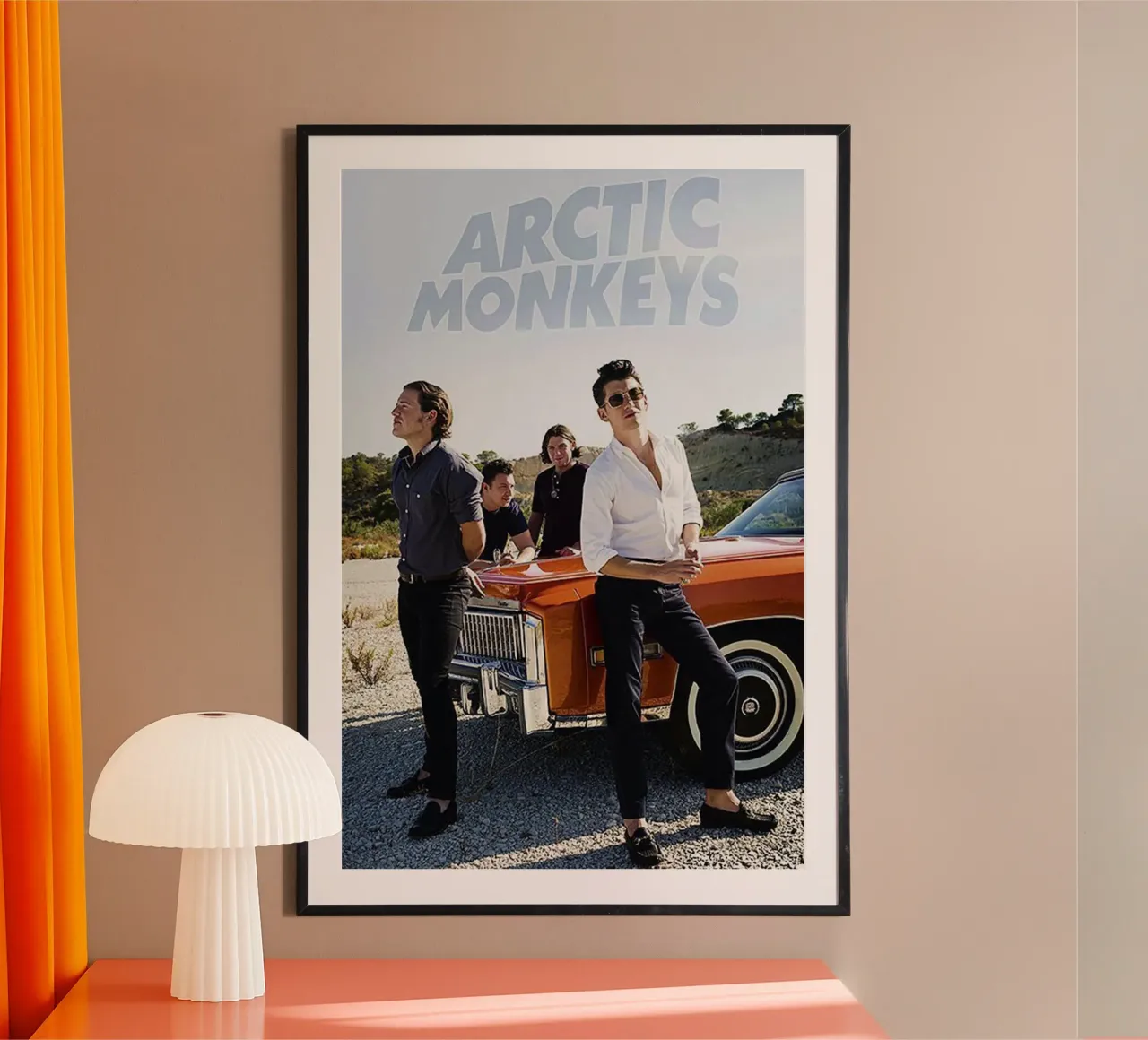 Rock and Roll Artic Monkeys carta hahnemühle da Music Life