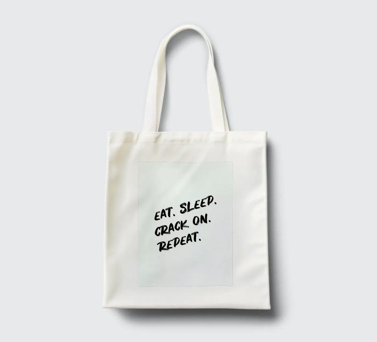 Crack On borsa in juta da daylight design studio